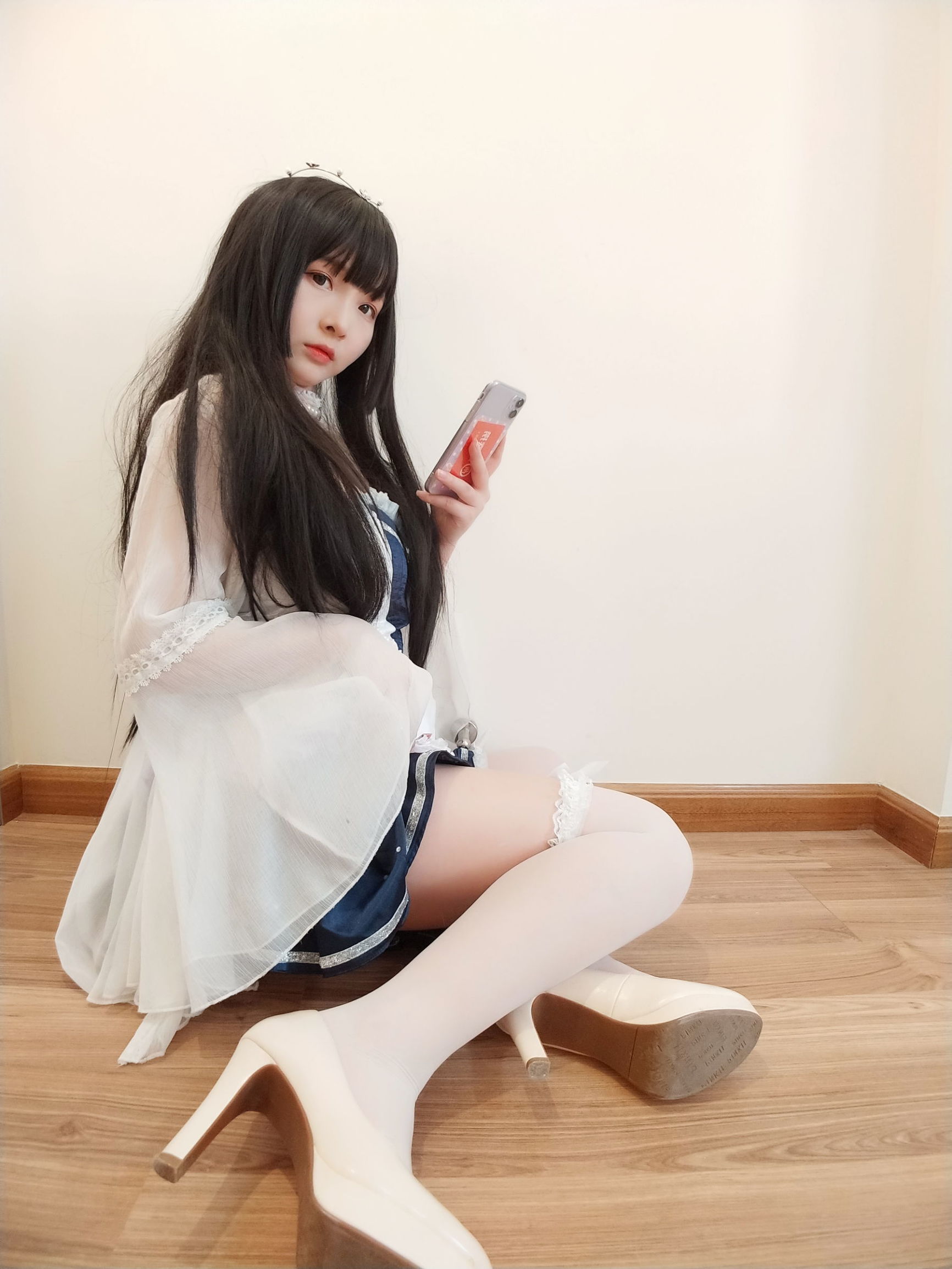 二次元美女 古川Kagura 白い絲