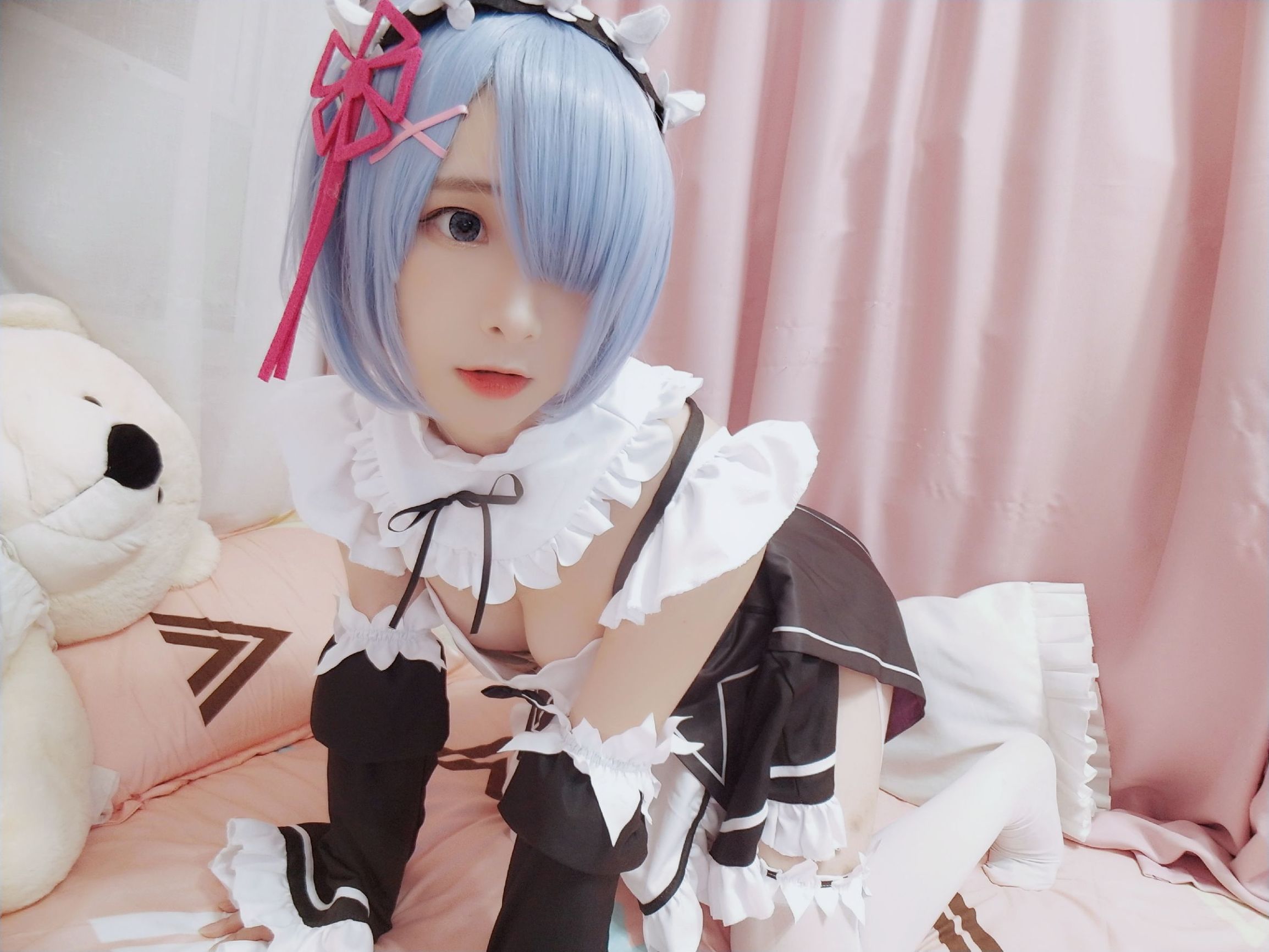 2D Beauty Furukawa Kagura Rem Maid
