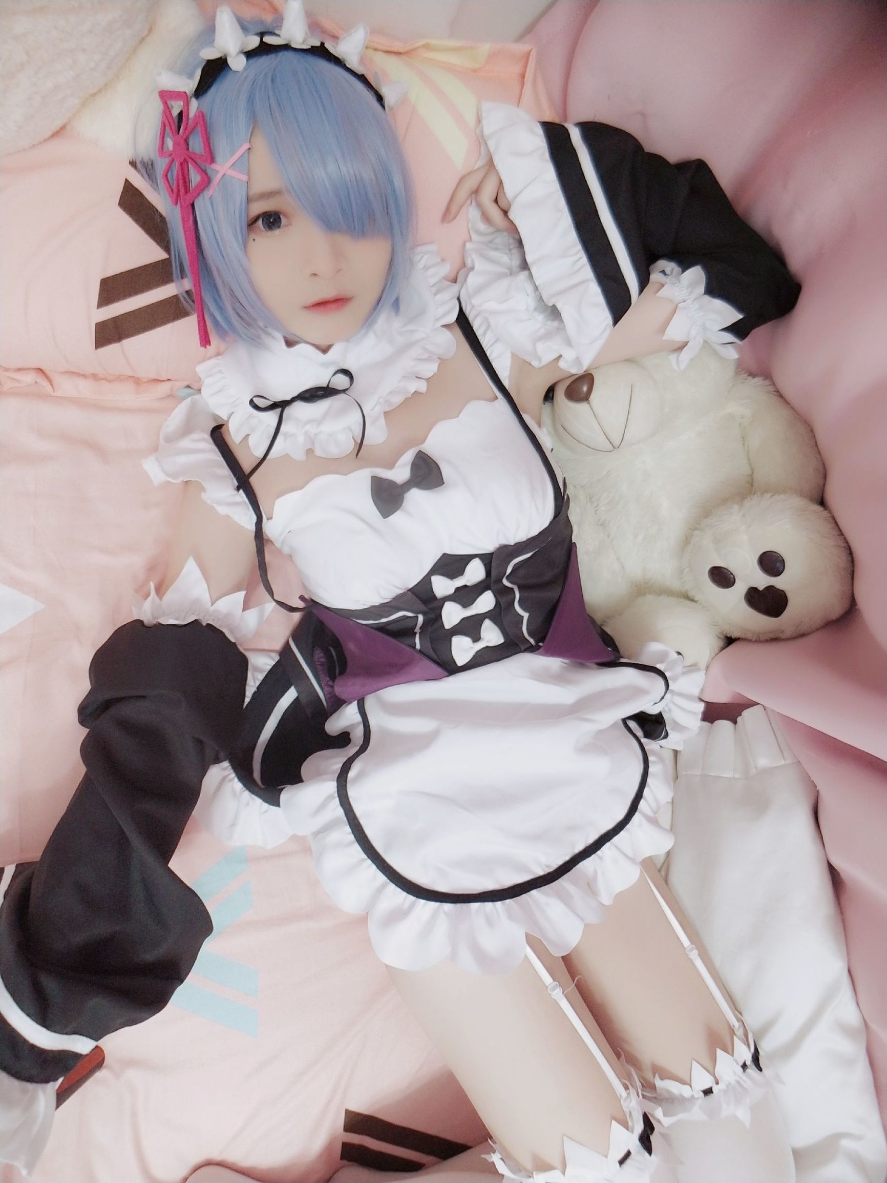 2D Beauty Furukawa Kagura Rem Maid