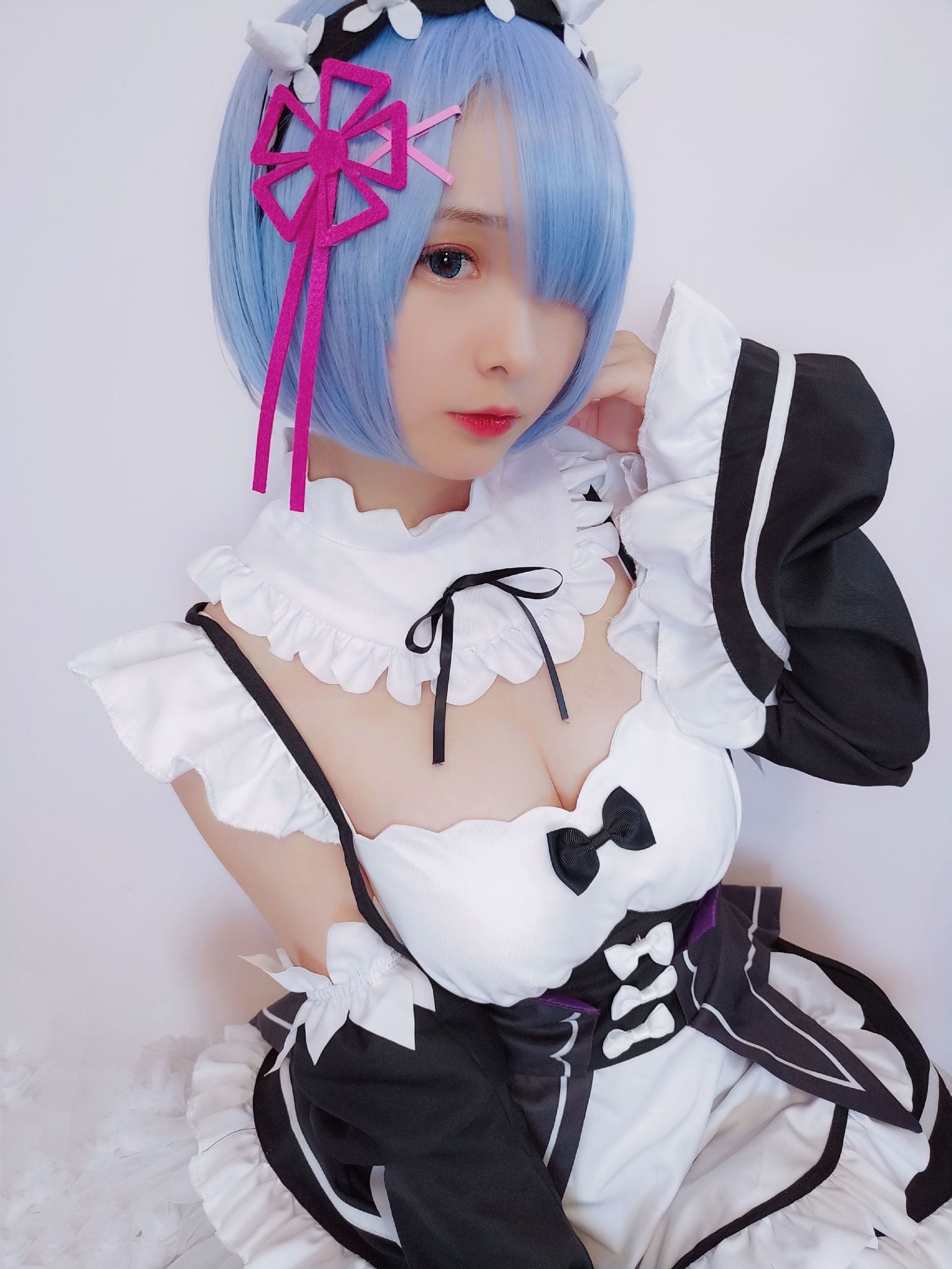 2D Beauty Furukawa Kagura Rem Maid
