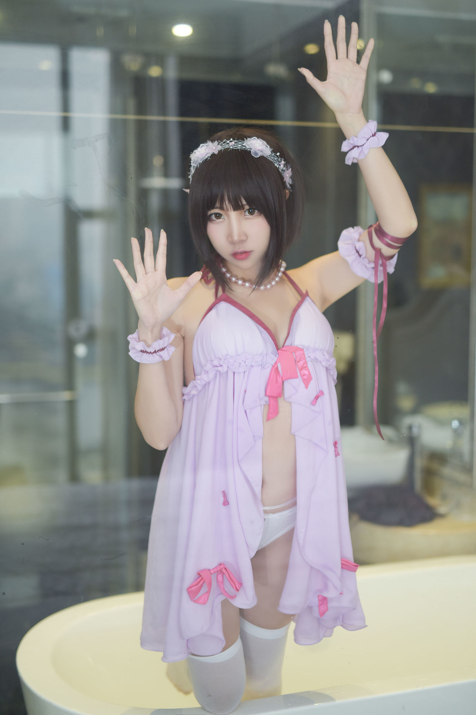 Coser Phổ Biến Erza Nisa và Kato Megumi Hợp Tập