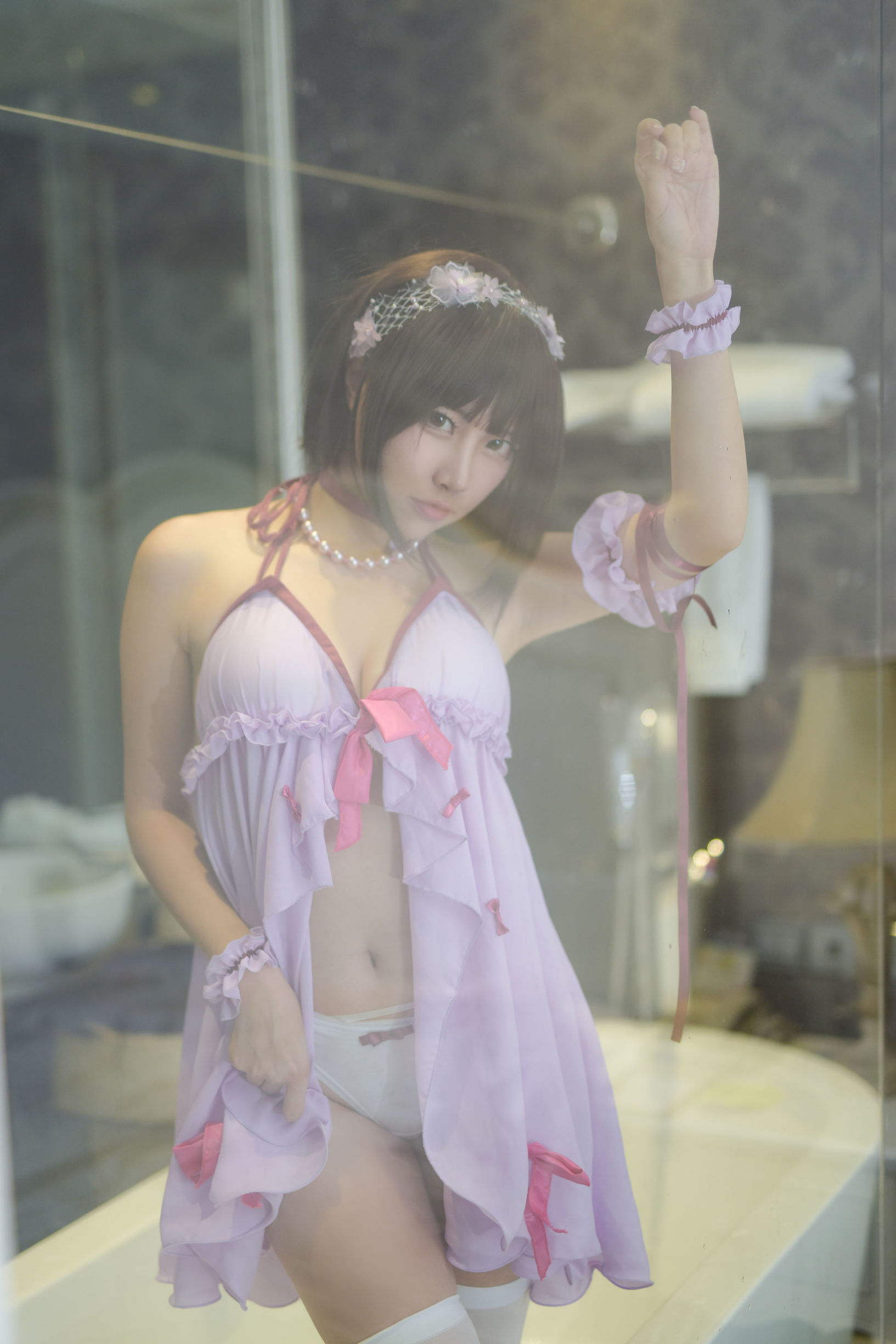Coser Phổ Biến Erza Nisa và Kato Megumi Hợp Tập