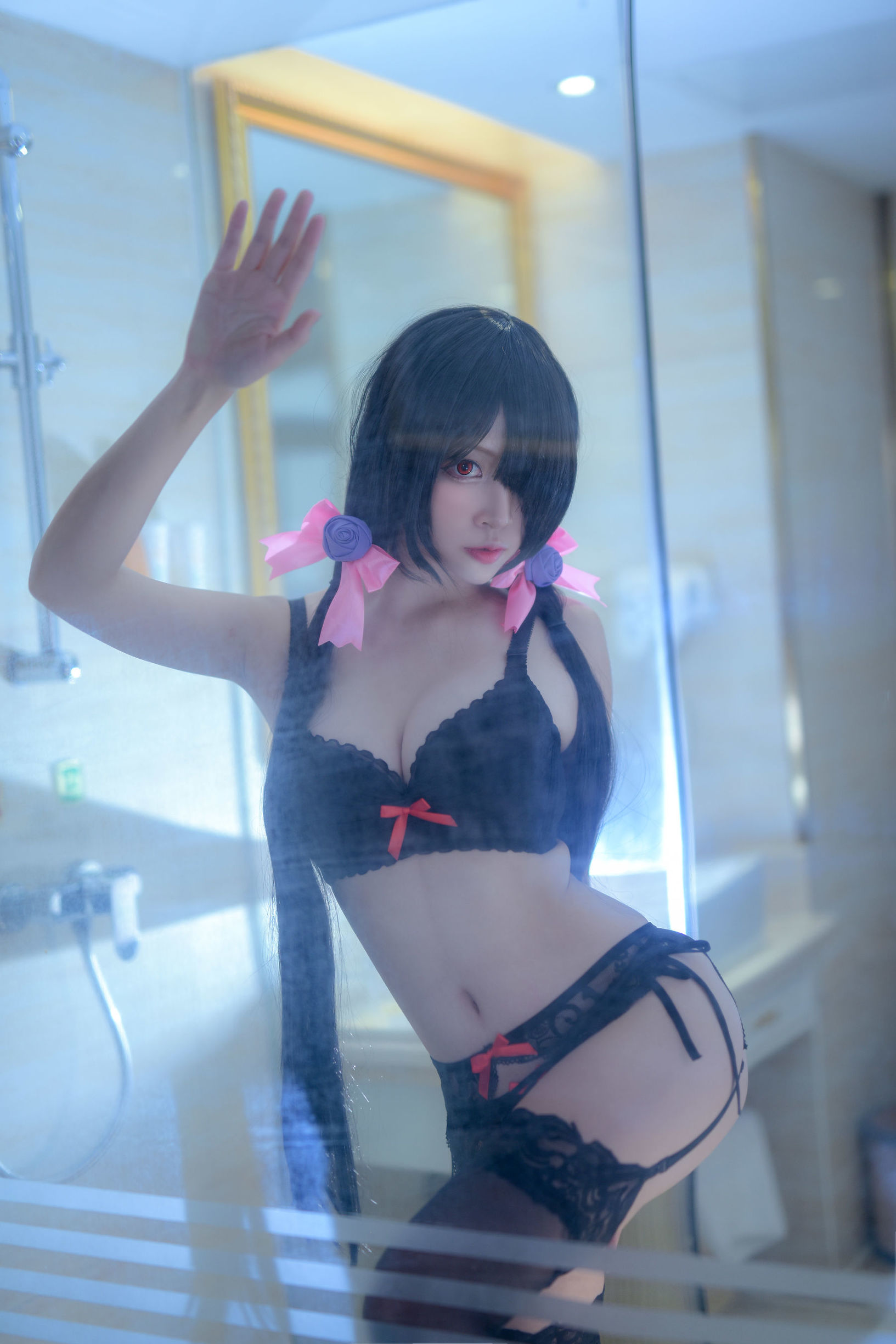 Coser nổi tiếng Er Zuo Nisa - Nội y Kurumi