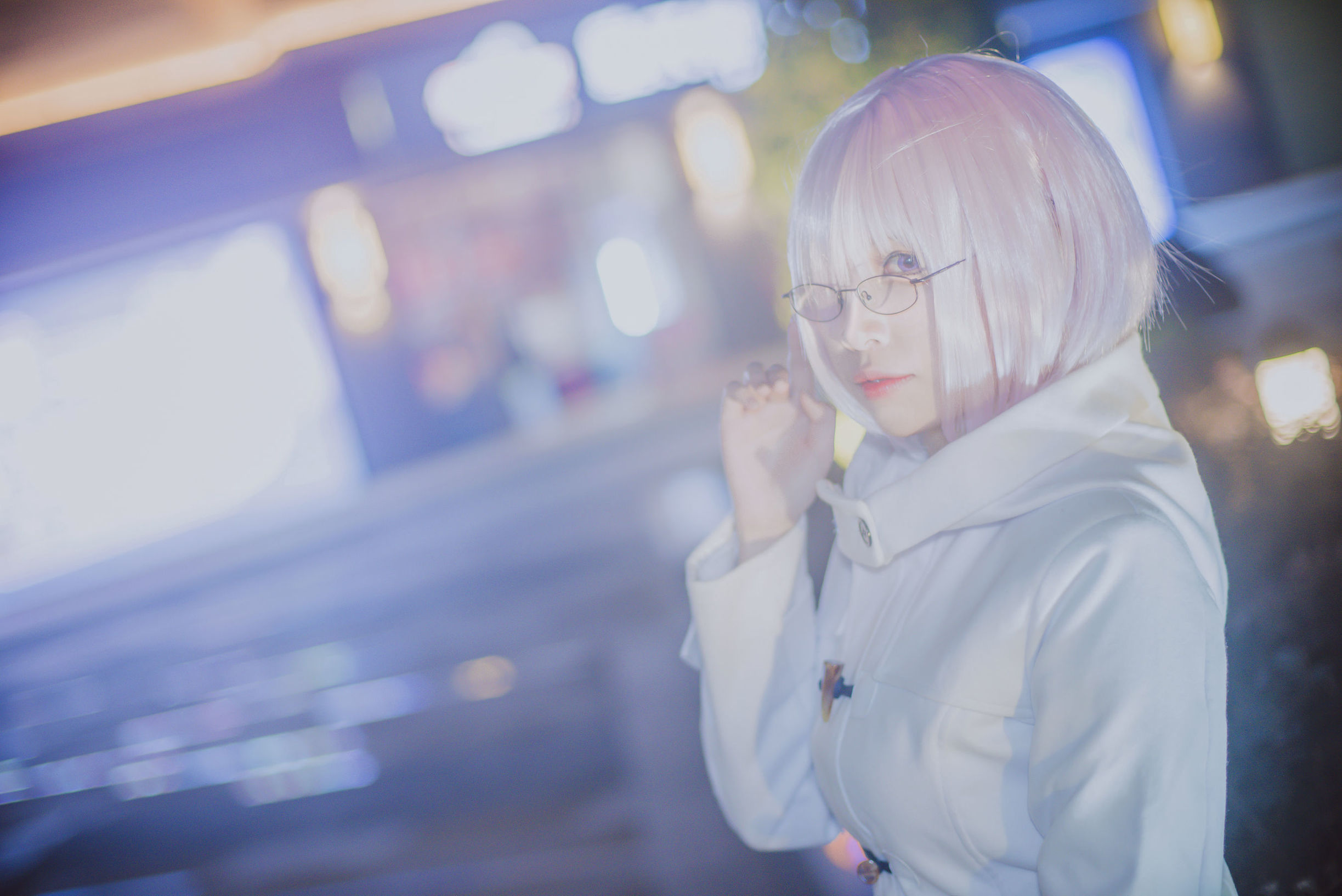 Coser phổ biến Er Zuo Nisa Mashu chụp ngoại cảnh