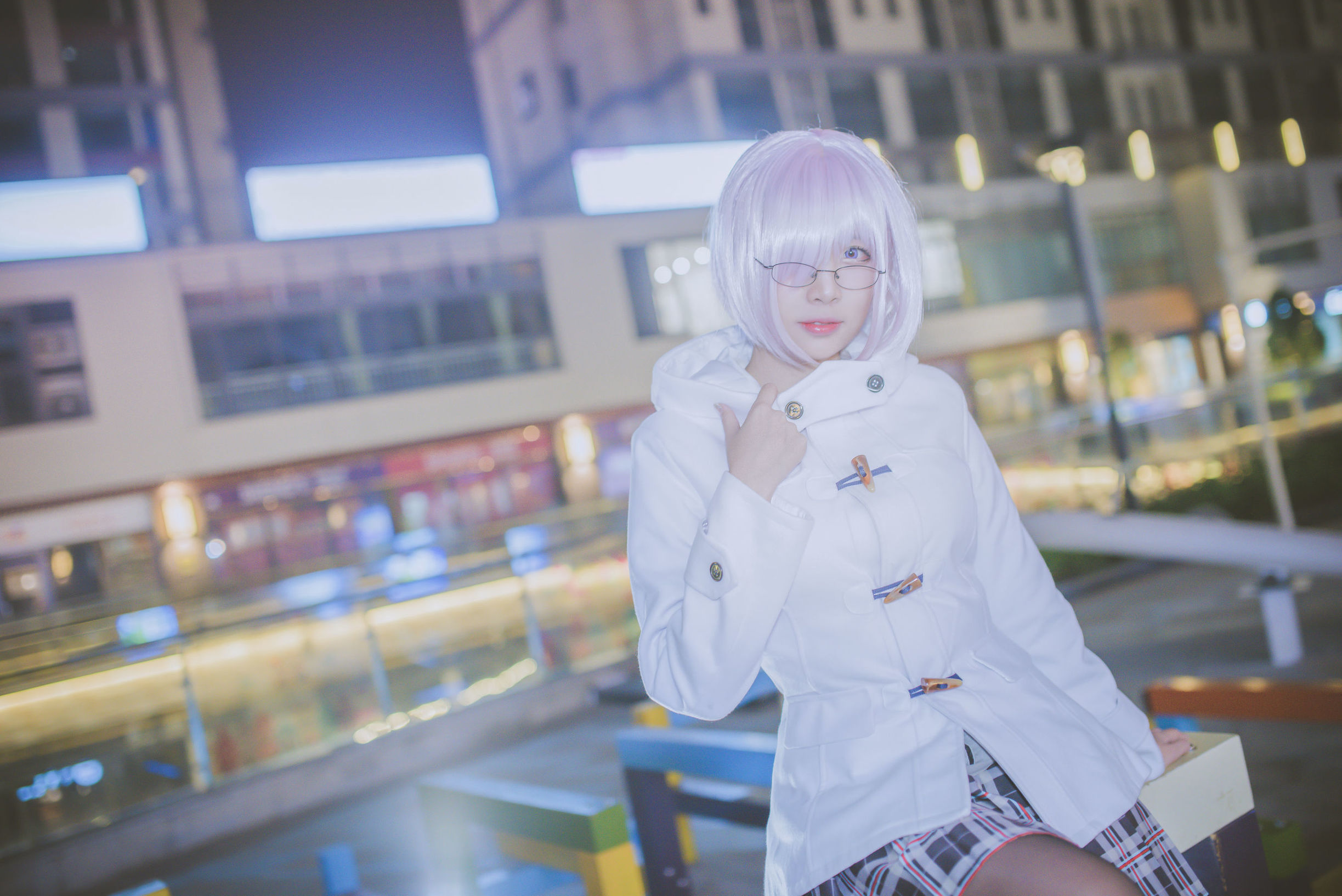 Coser phổ biến Er Zuo Nisa Mashu chụp ngoại cảnh