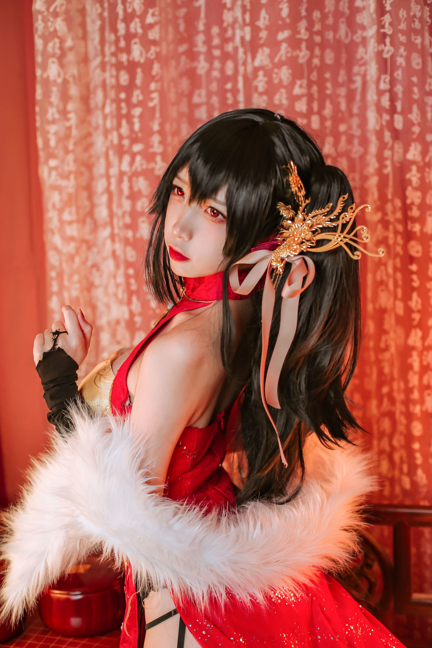 Coser nổi tiếng Er Zuo Nisa - Taihou Azur Lane qipao