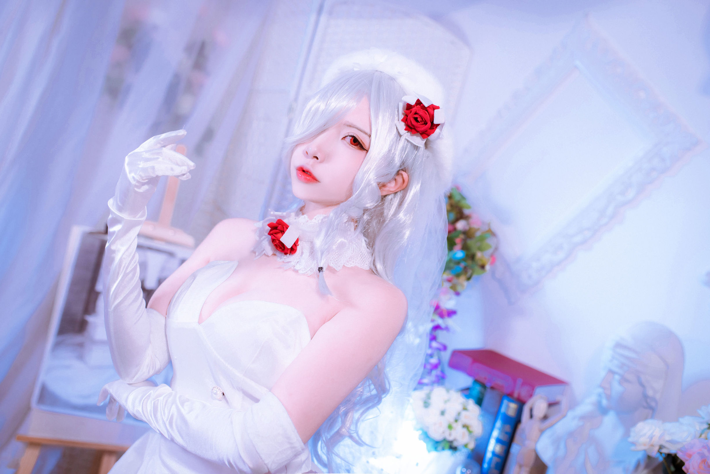 Coser nổi tiếng Erza Nisa – Cô dâu