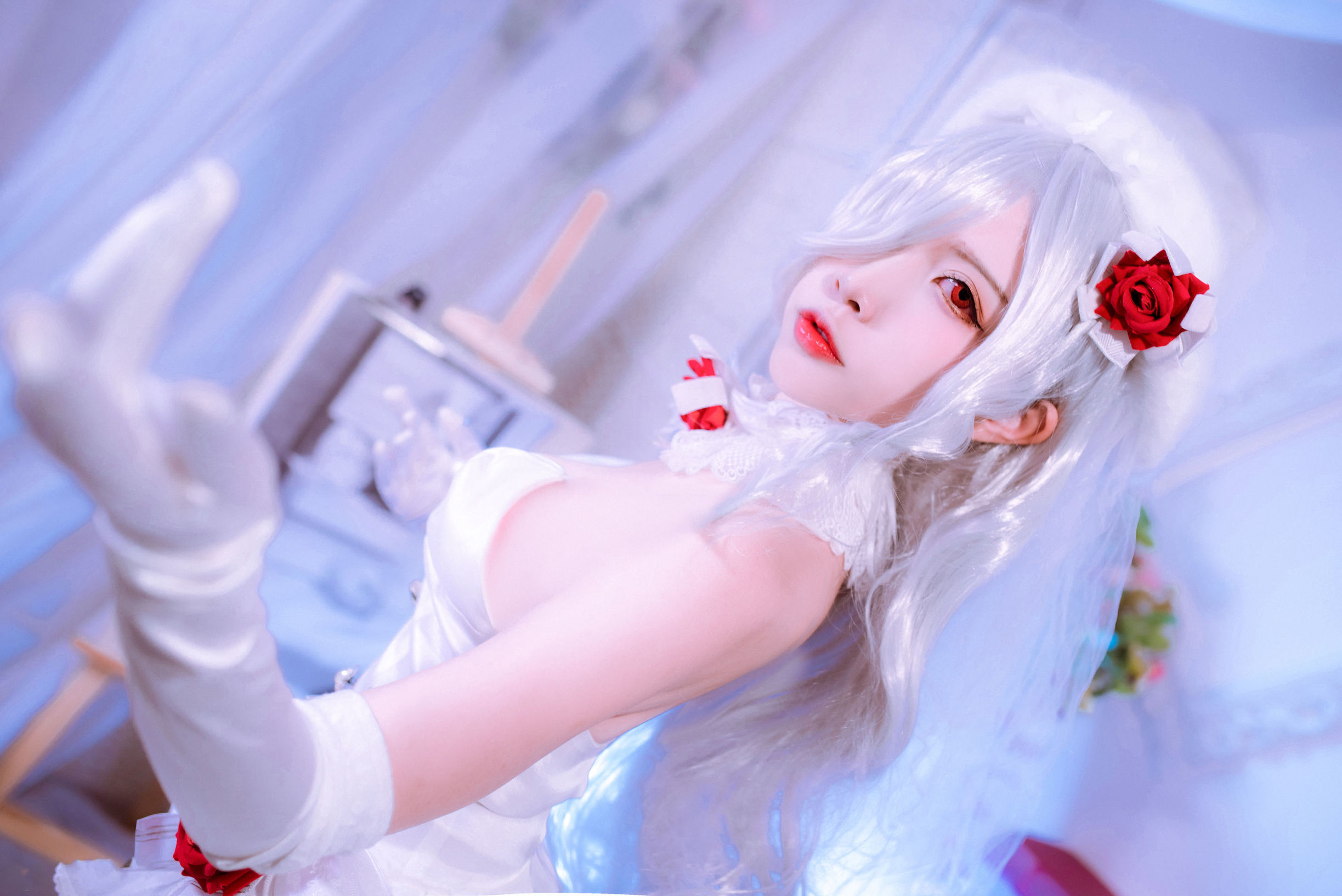 Coser nổi tiếng Erza Nisa – Cô dâu