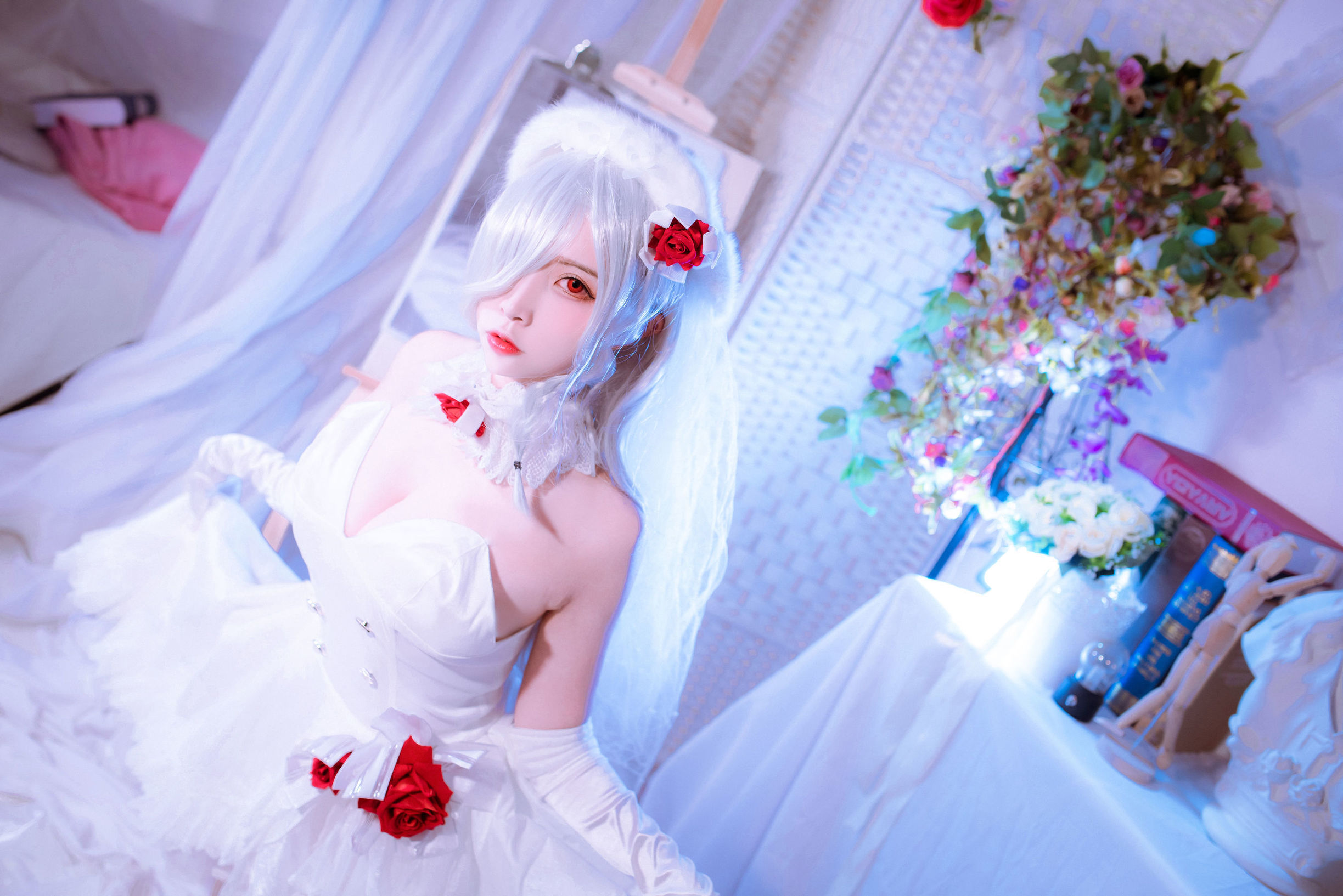 Coser nổi tiếng Erza Nisa – Cô dâu