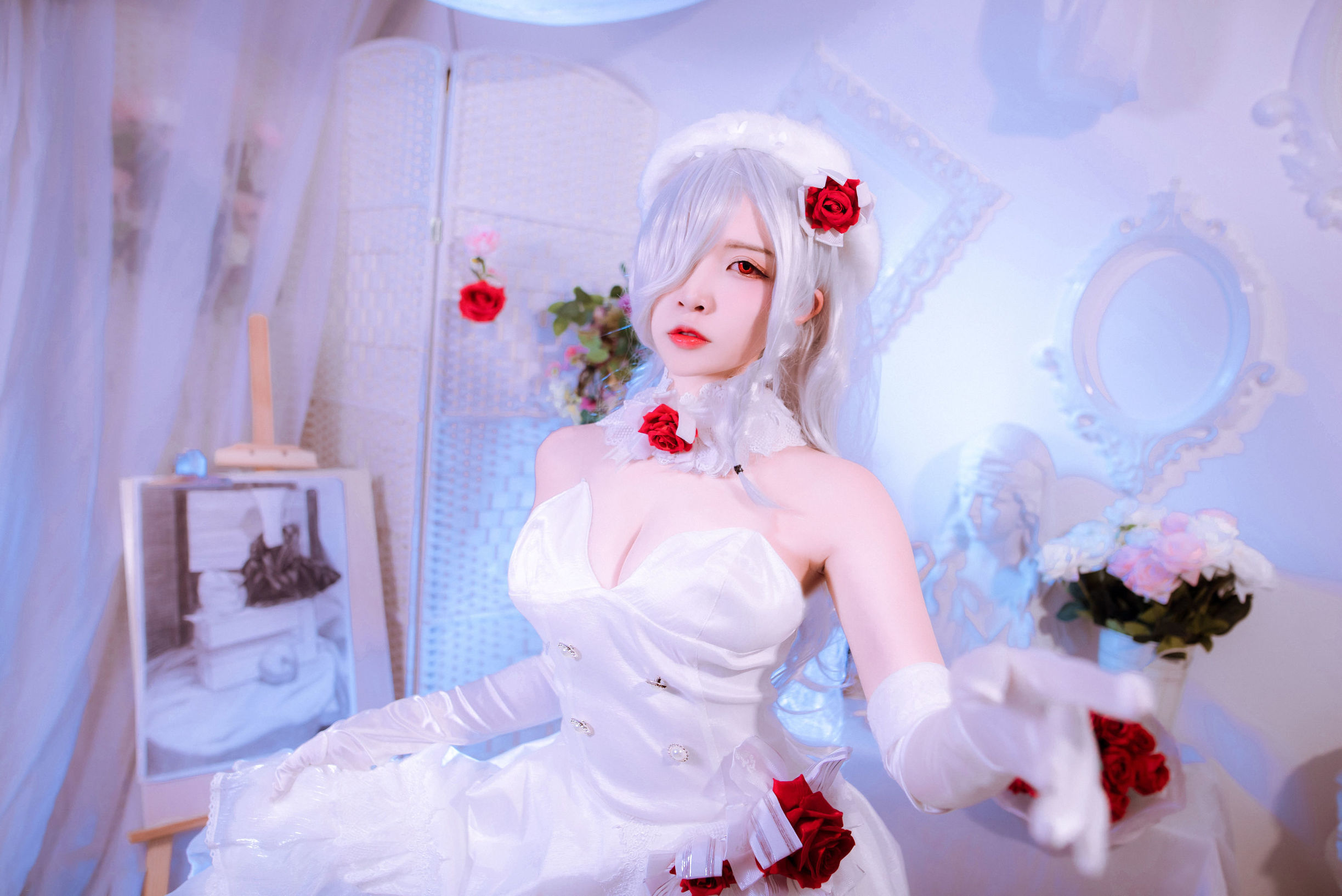 Coser nổi tiếng Erza Nisa – Cô dâu