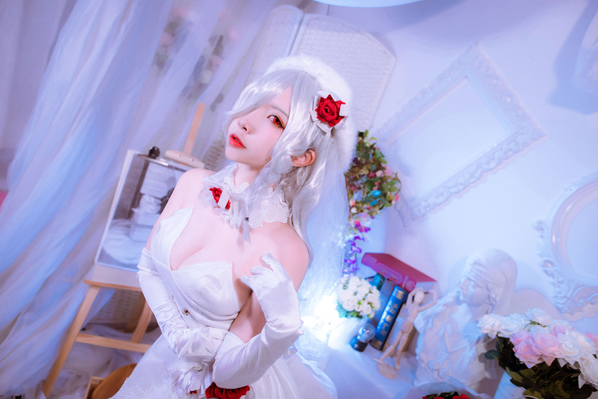 Coser nổi tiếng Erza Nisa – Cô dâu