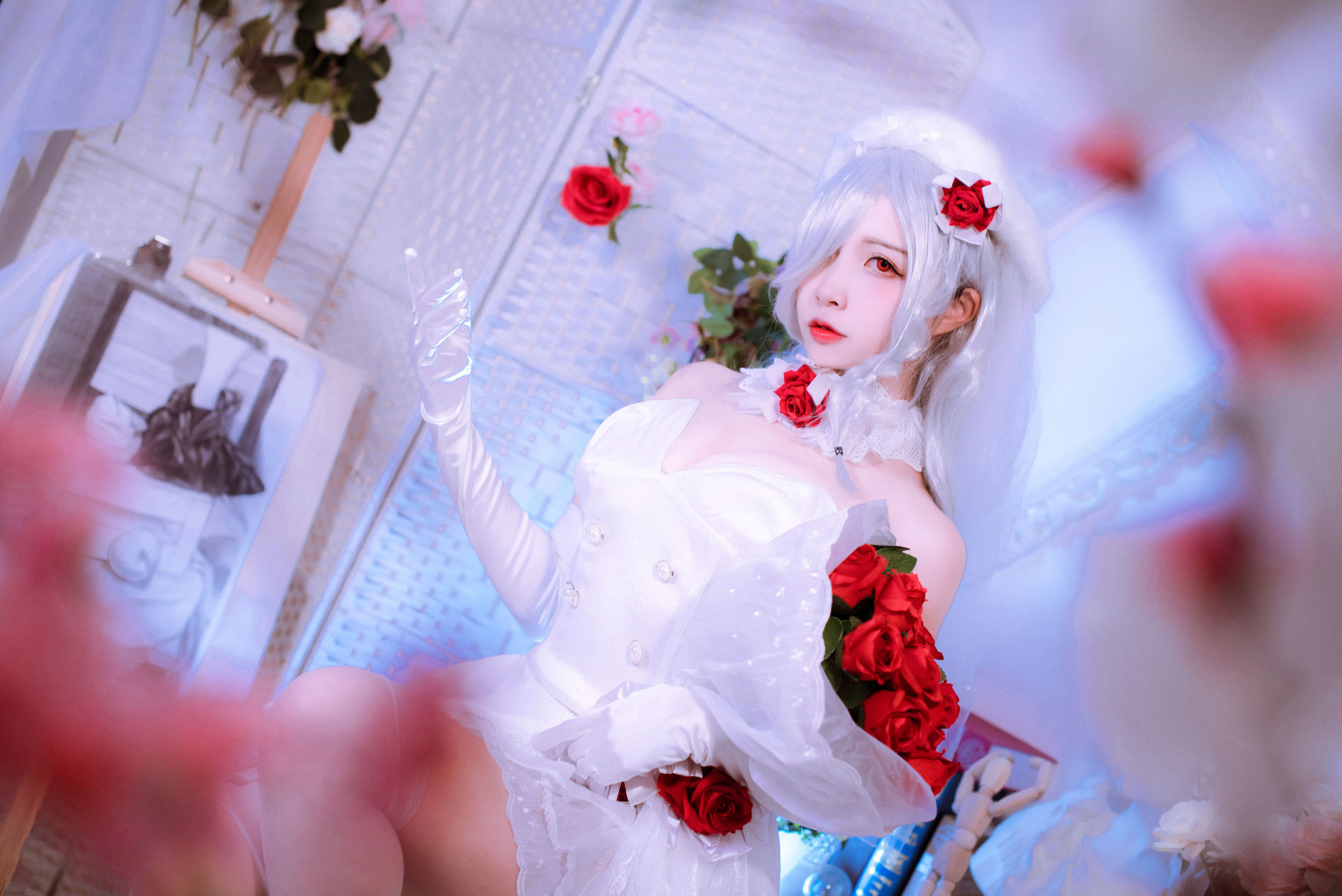 Coser nổi tiếng Erza Nisa – Cô dâu
