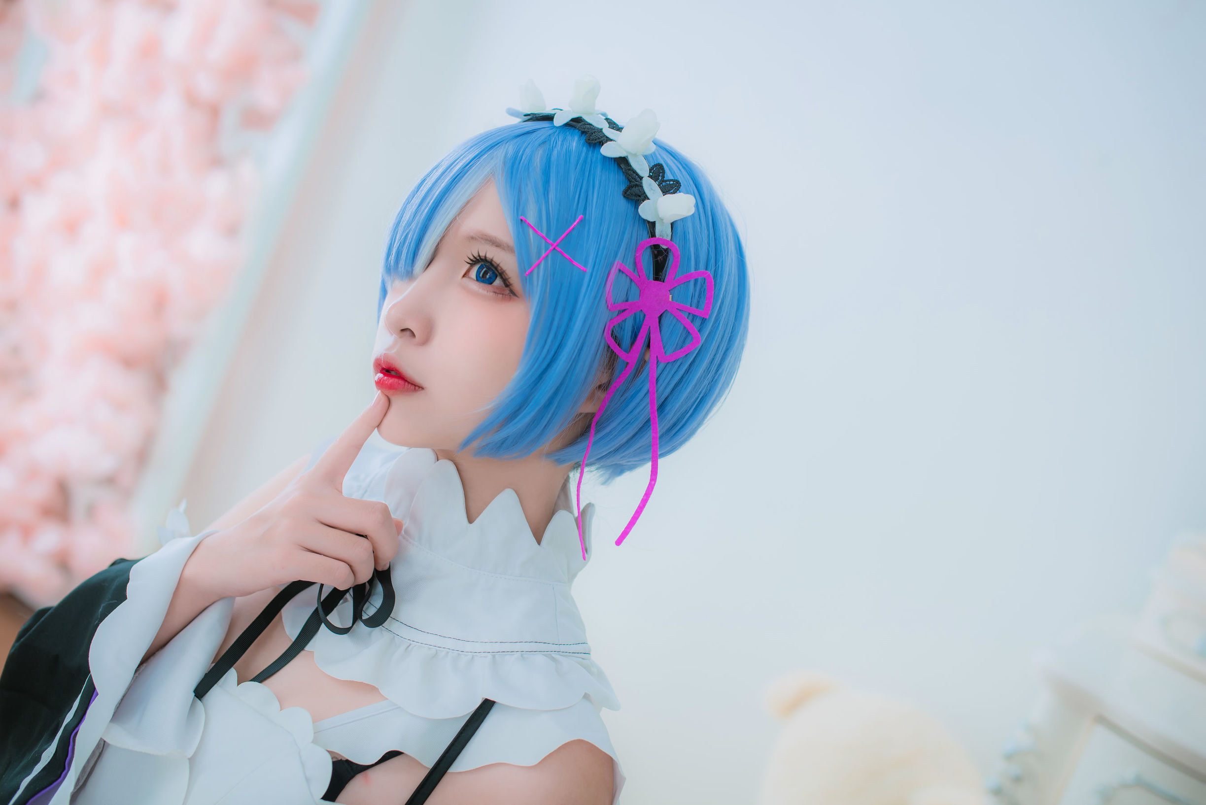 人氣Coser二佐Nisa 蕾姆女僕