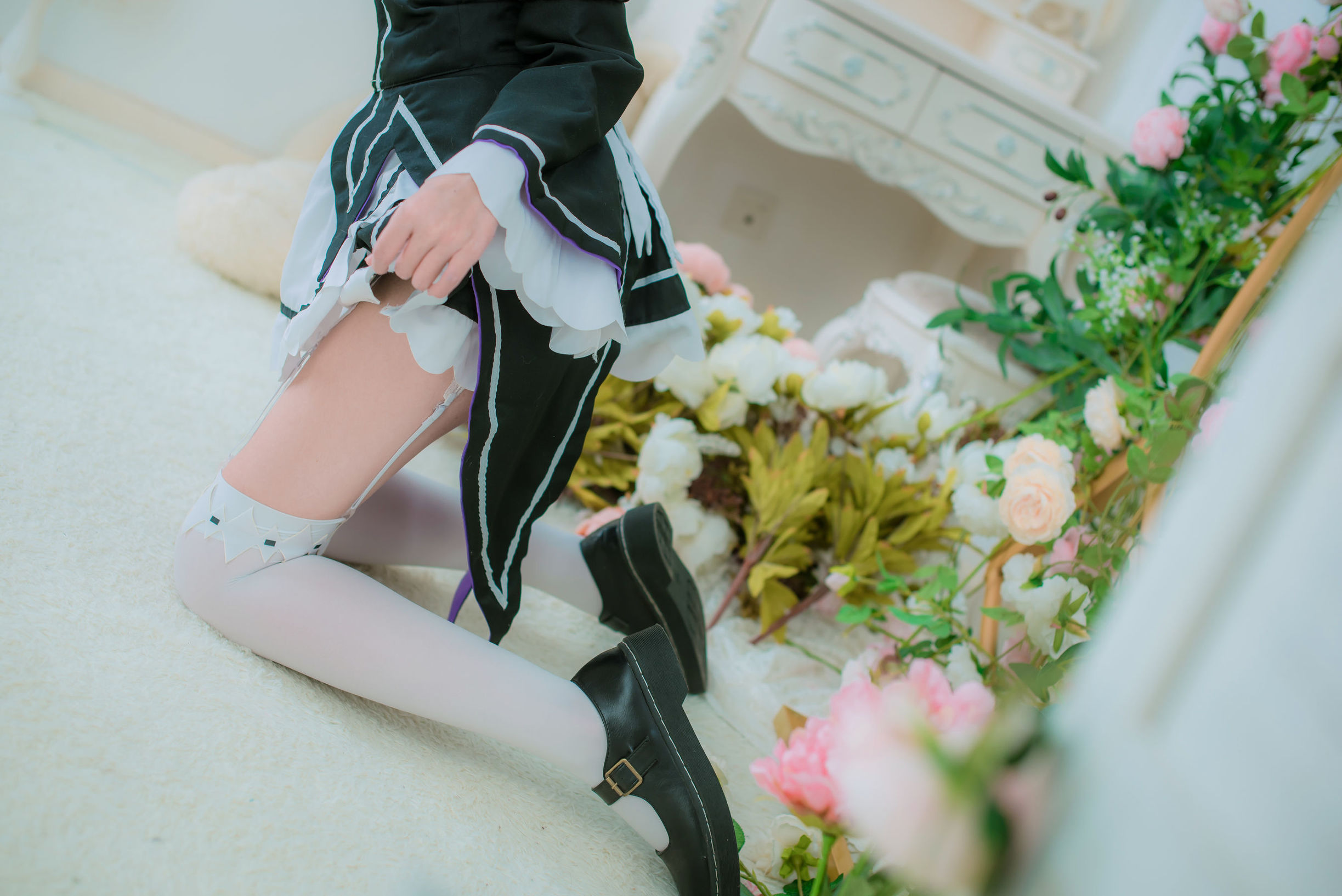 人氣Coser二佐Nisa 蕾姆女僕