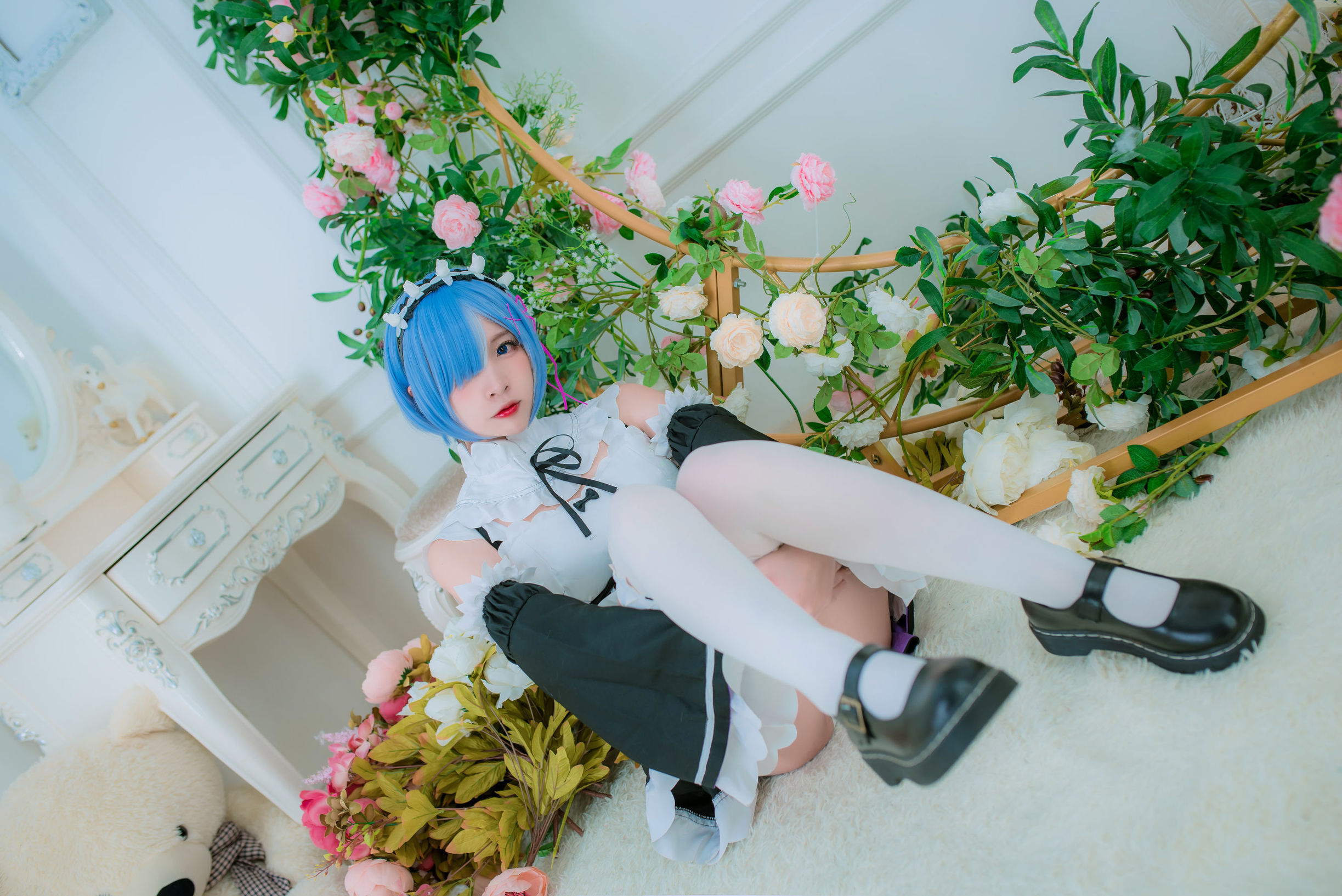 人氣Coser二佐Nisa 蕾姆女僕