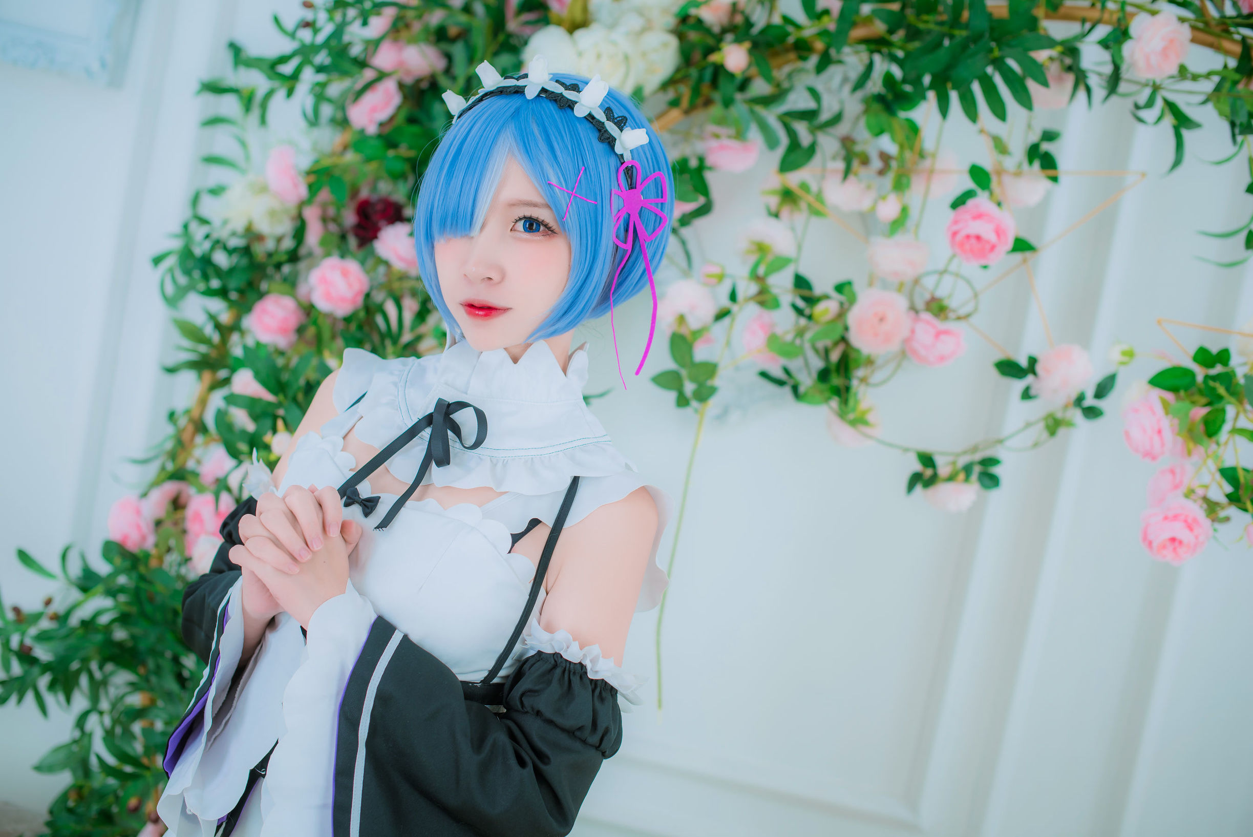 人氣Coser二佐Nisa 蕾姆女僕