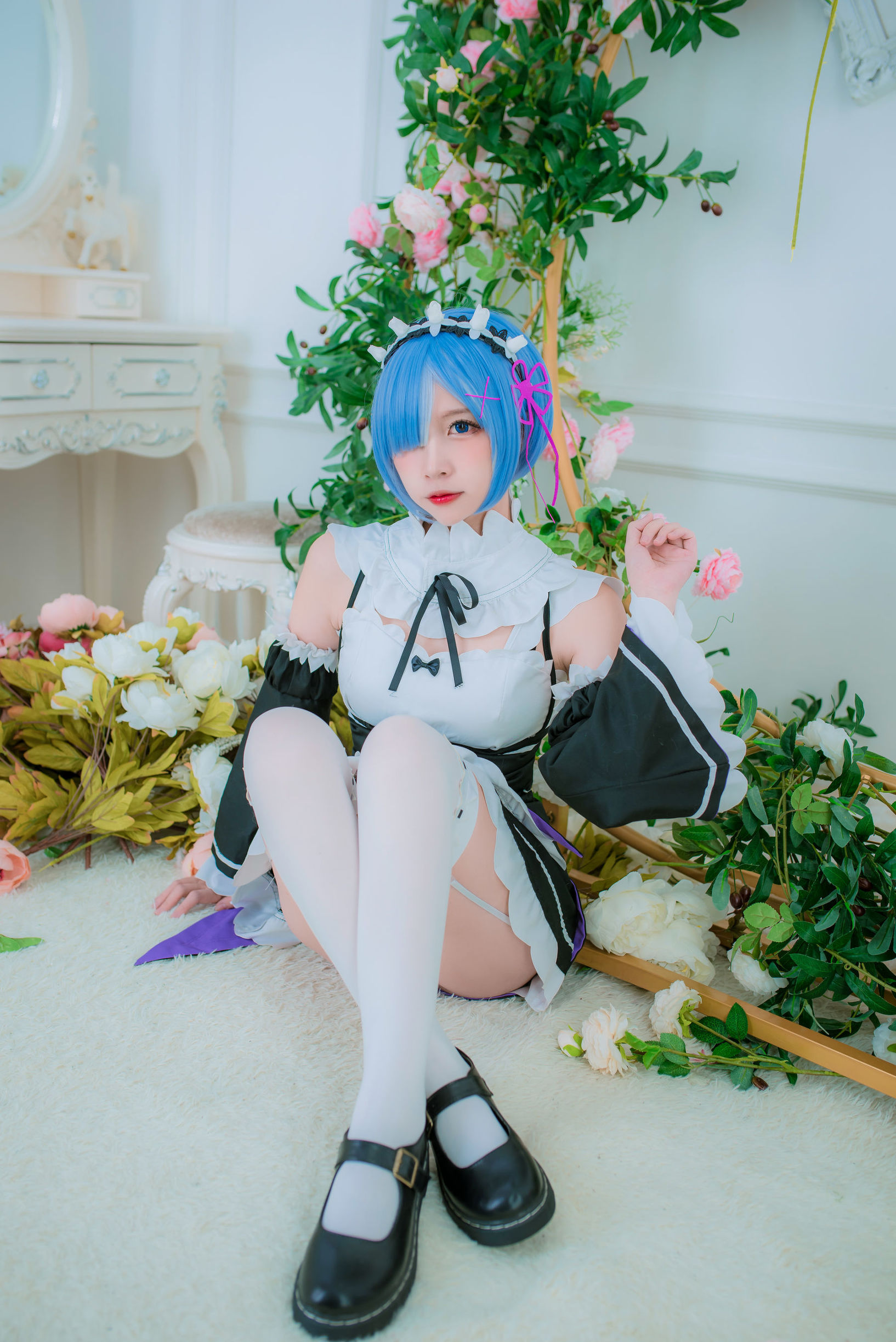 人氣Coser二佐Nisa 蕾姆女僕