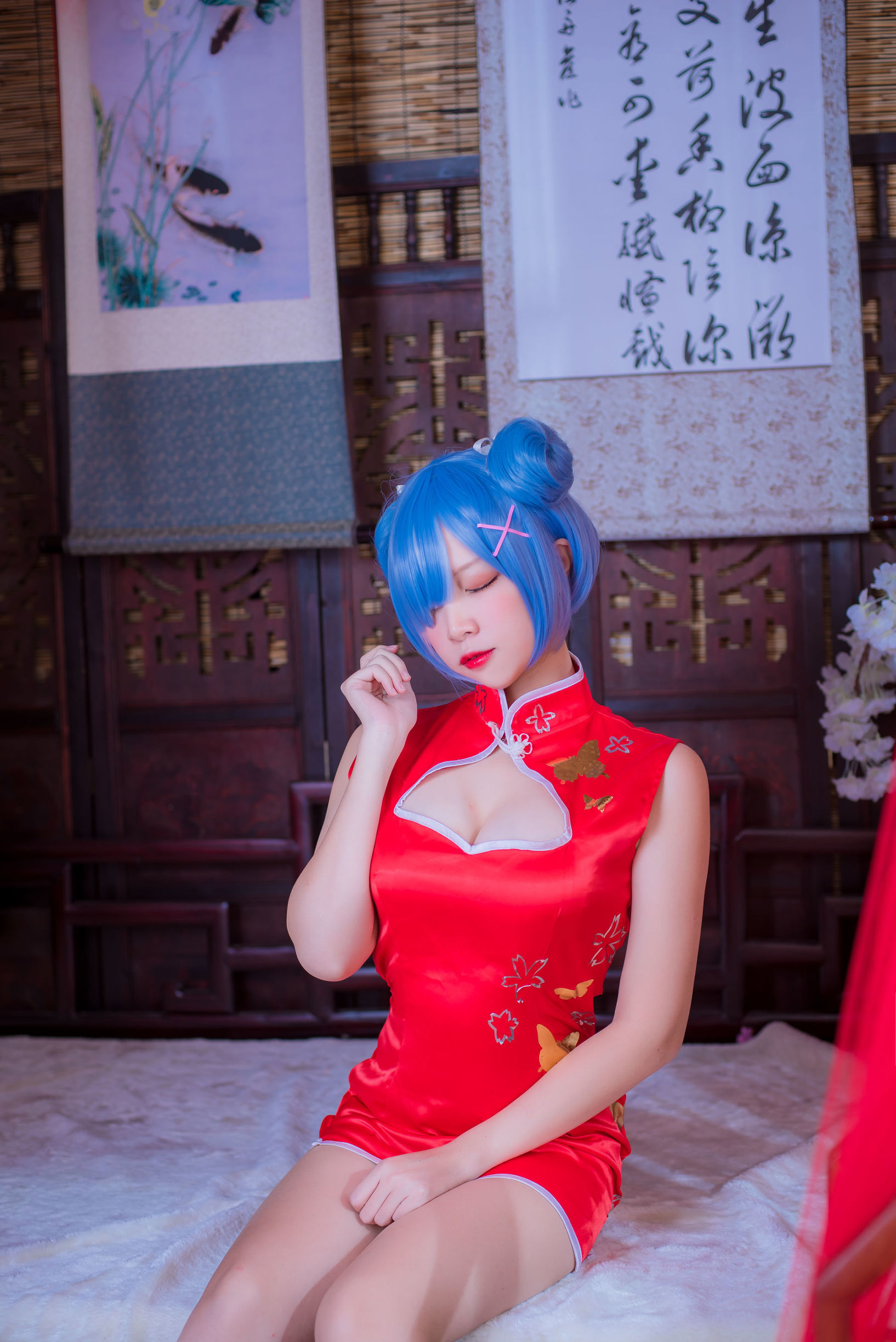 人気のコスプレイヤー ニサ レムの旗袍