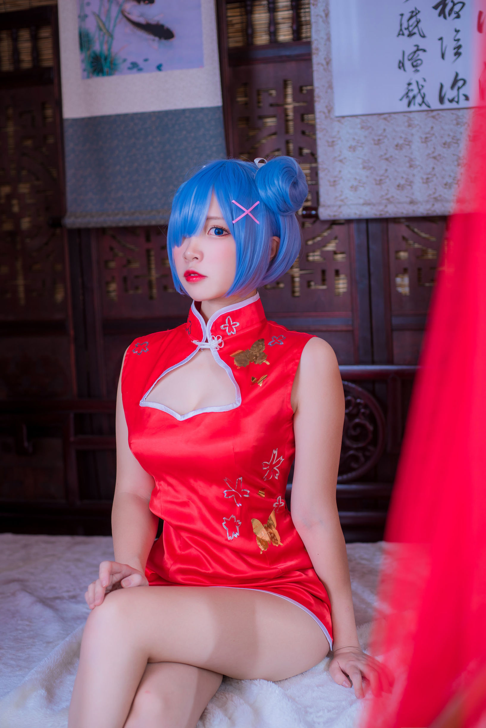 人気のコスプレイヤー ニサ レムの旗袍