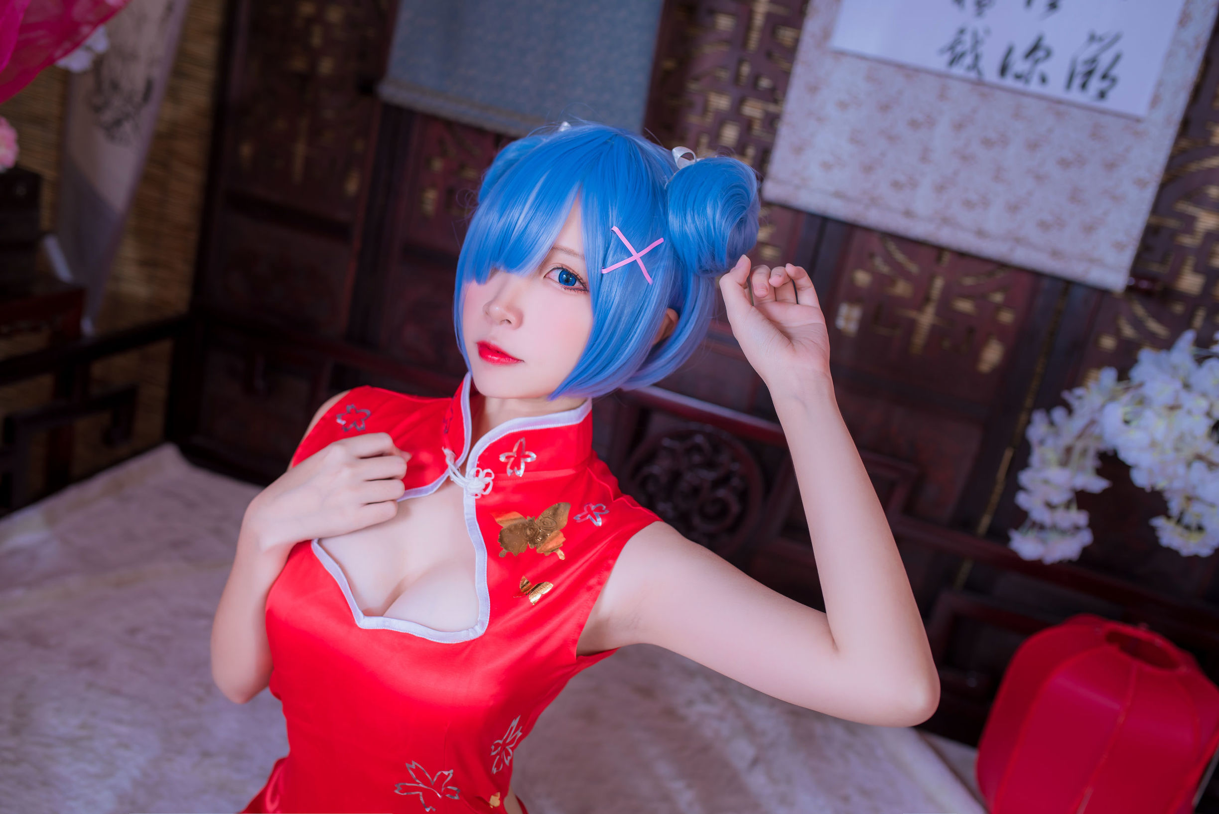 人気のコスプレイヤー ニサ レムの旗袍
