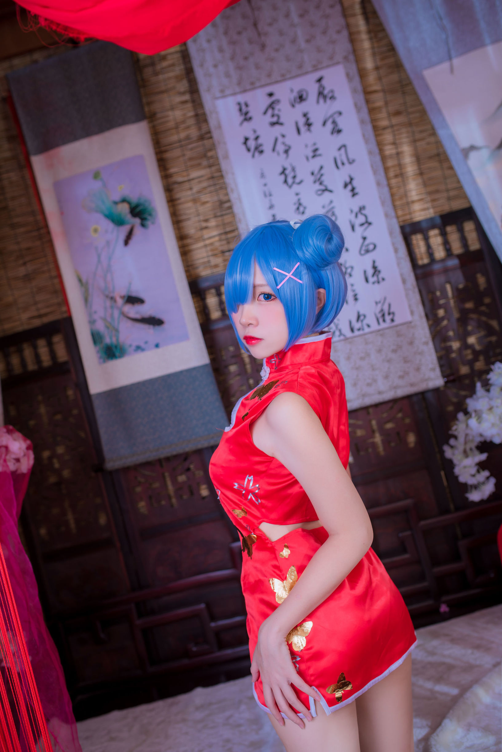 人気のコスプレイヤー ニサ レムの旗袍
