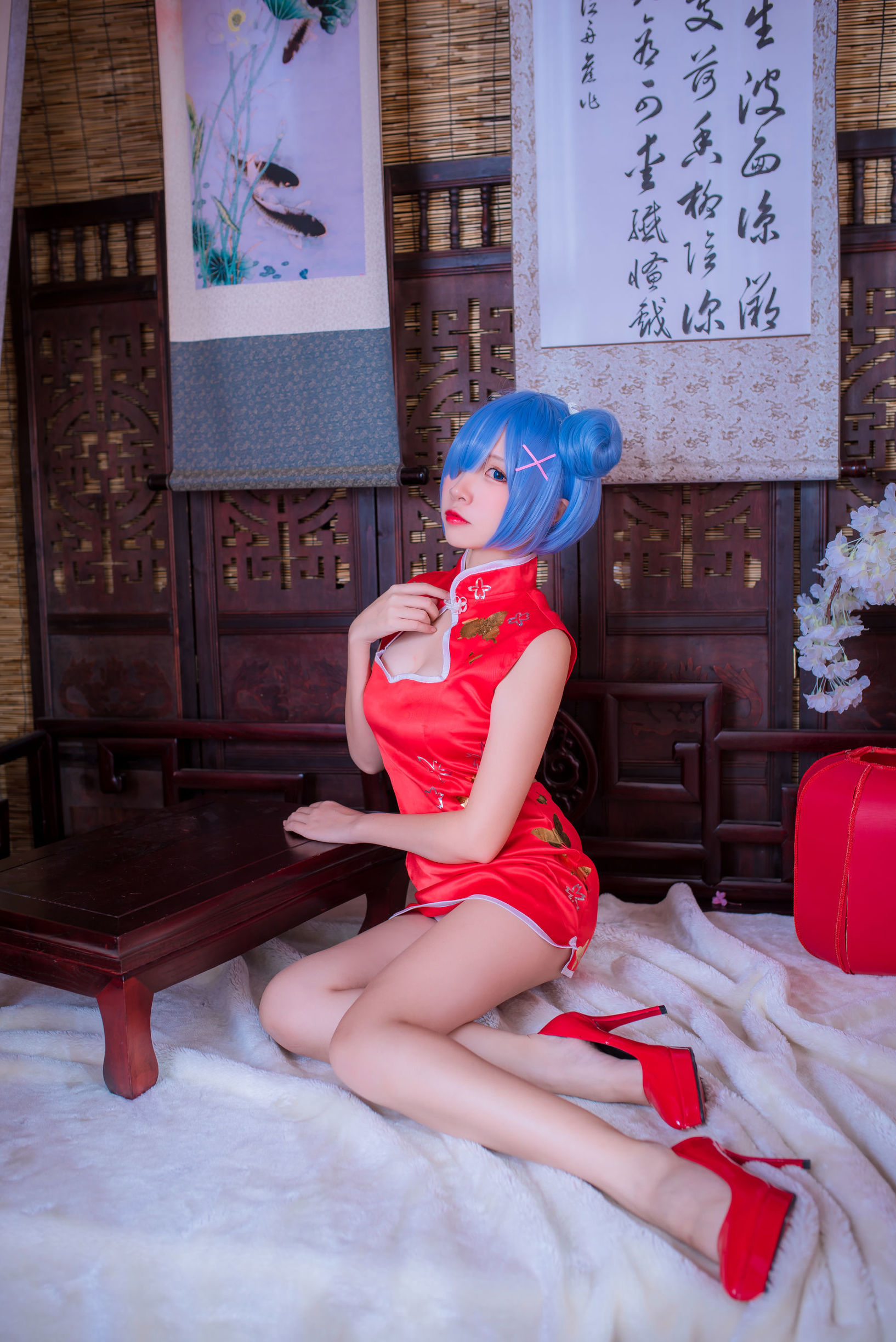 人気のコスプレイヤー ニサ レムの旗袍