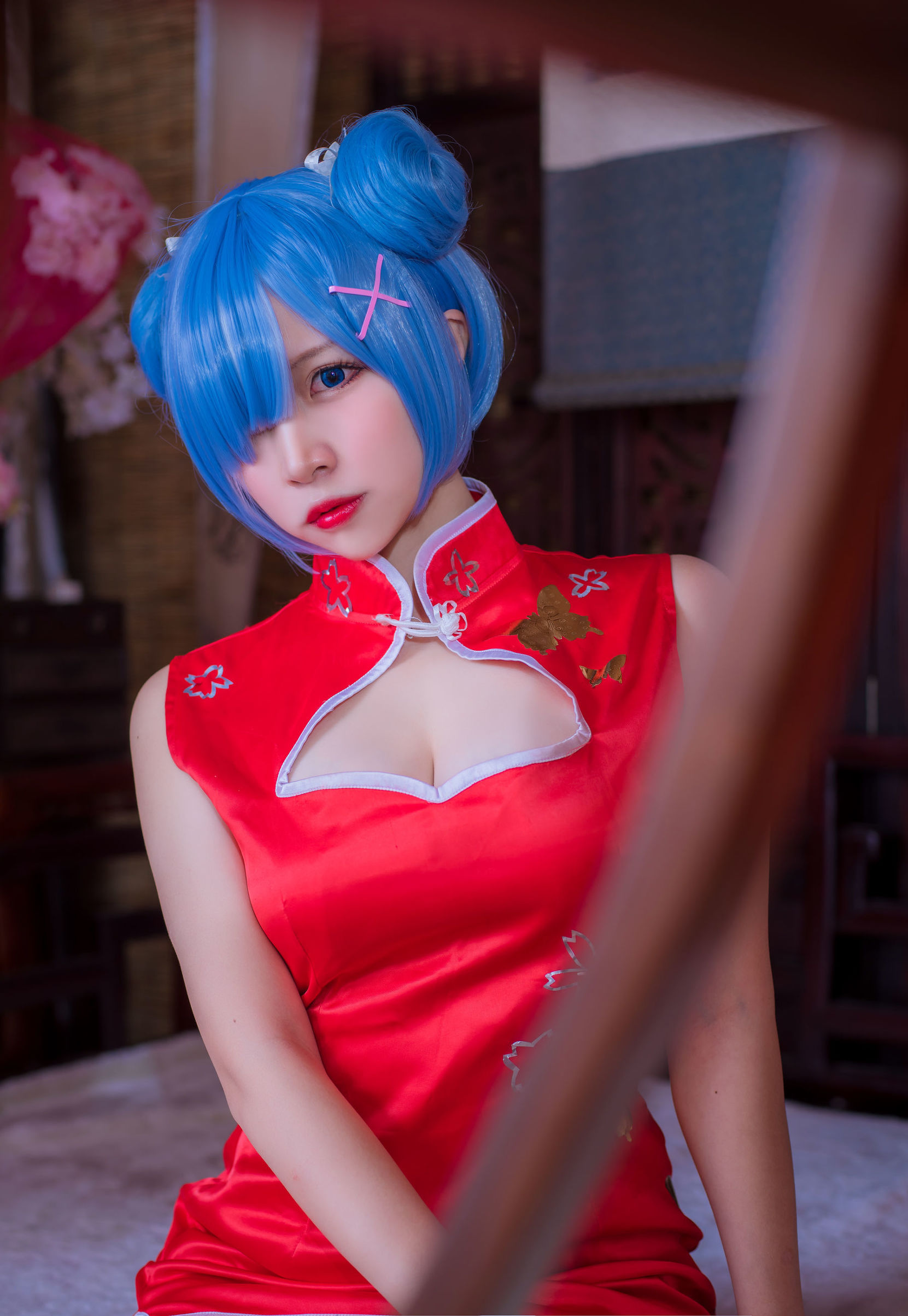 人気のコスプレイヤー ニサ レムの旗袍