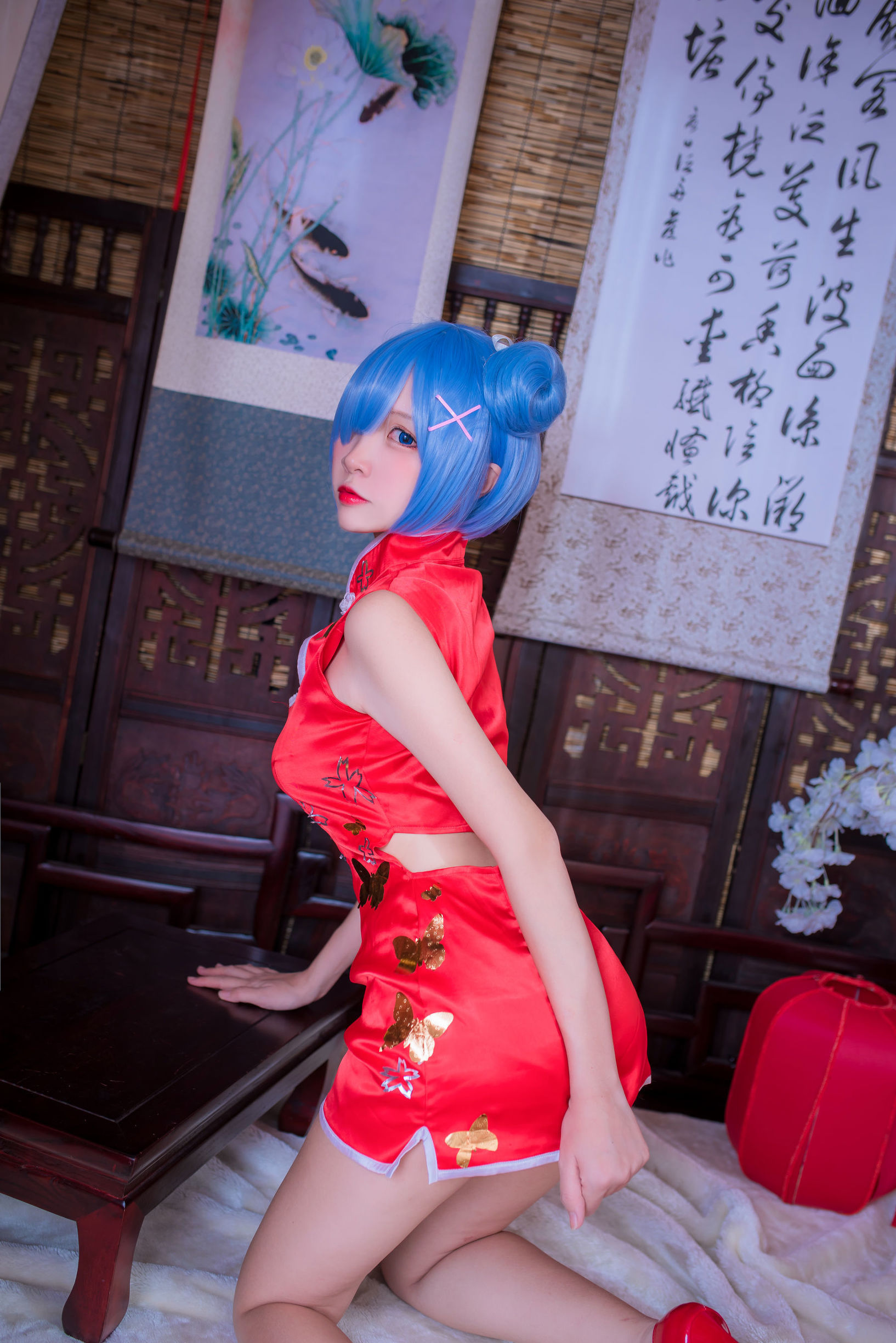 人気のコスプレイヤー ニサ レムの旗袍