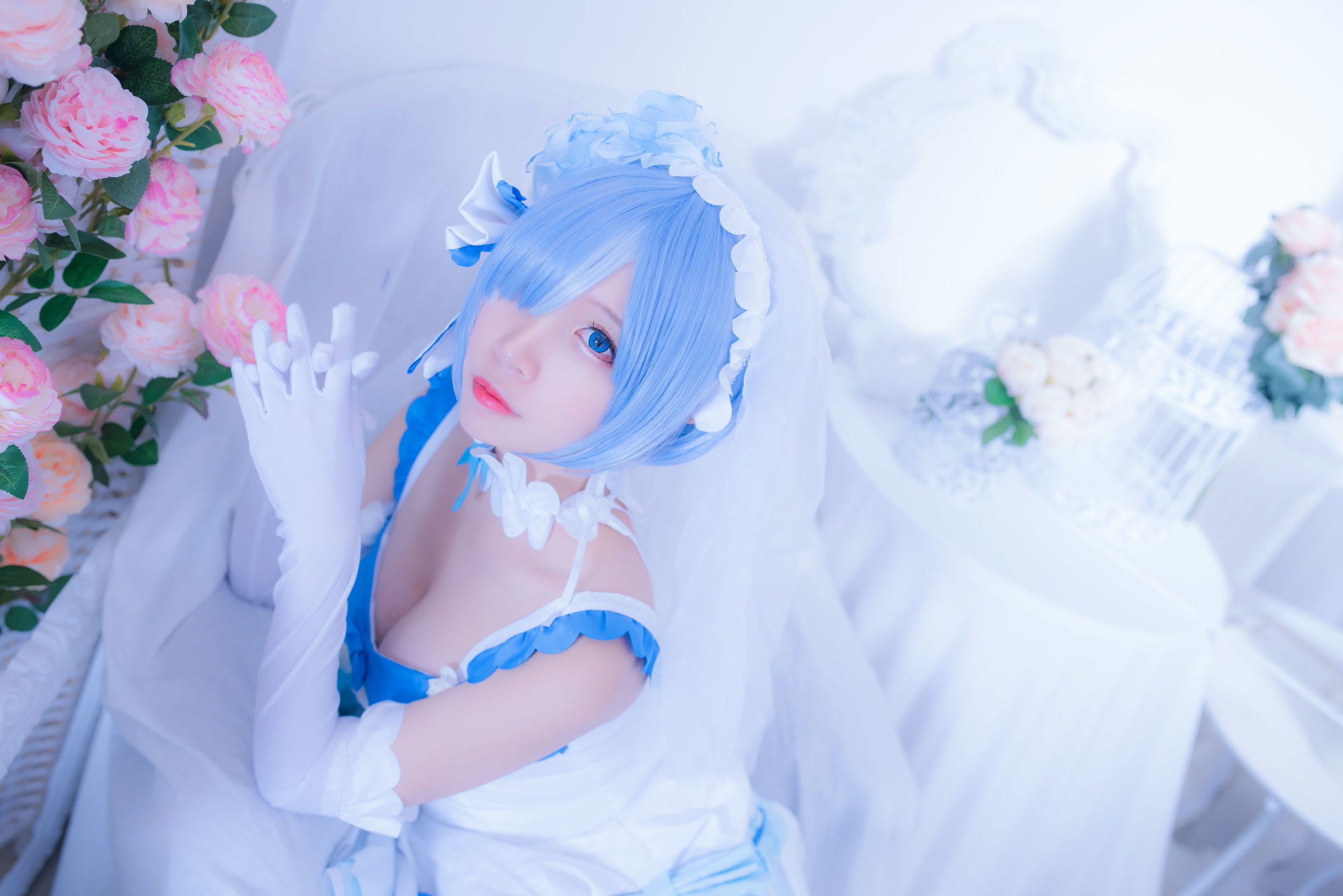 人気のコスプレイヤー エルザ・ニサ の レム花嫁