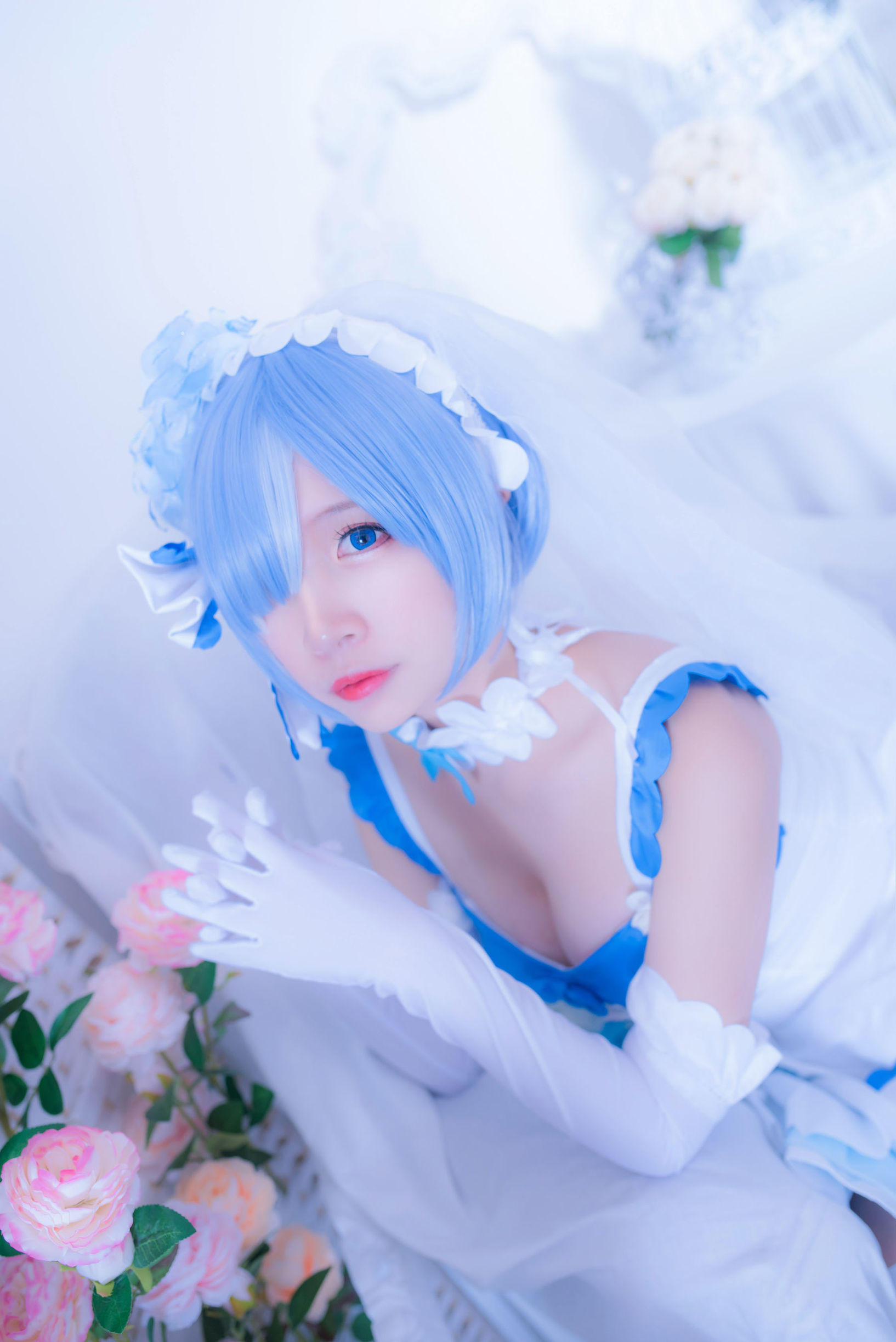 人気のコスプレイヤー エルザ・ニサ の レム花嫁