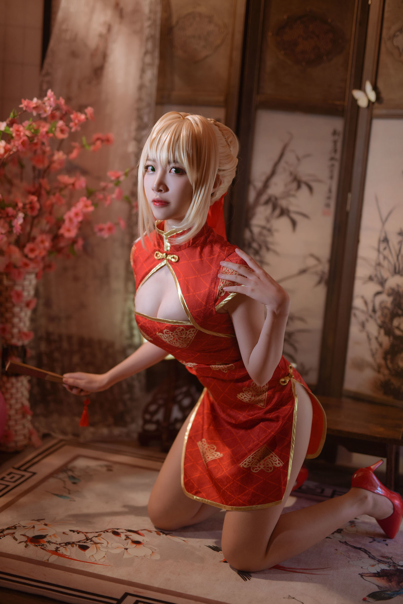 Coser nổi tiếng Erza Nisa Fate Nero kì bào