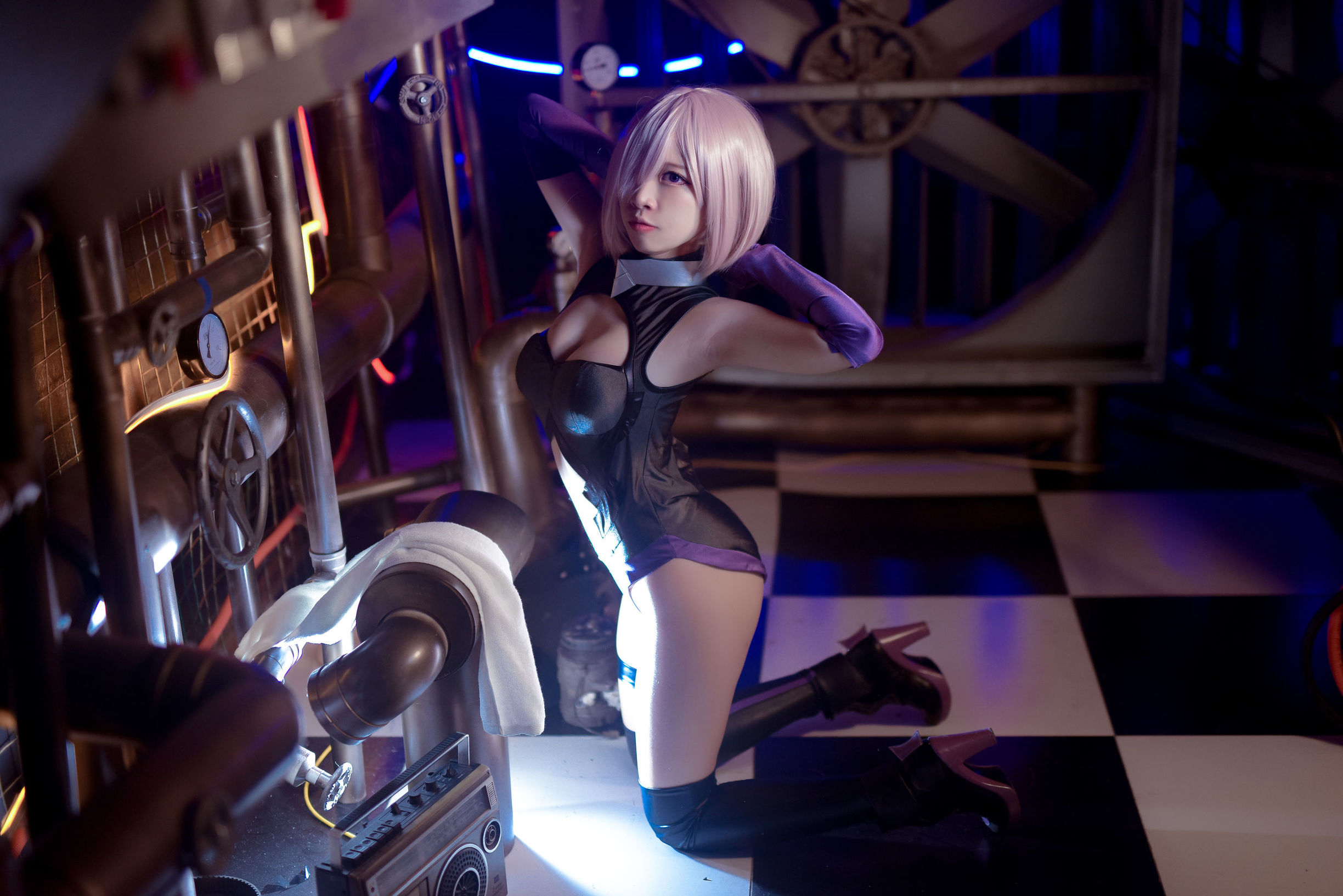 Coser nổi tiếng Erza Nisa Fate Mashu huấn luyện cá nhân