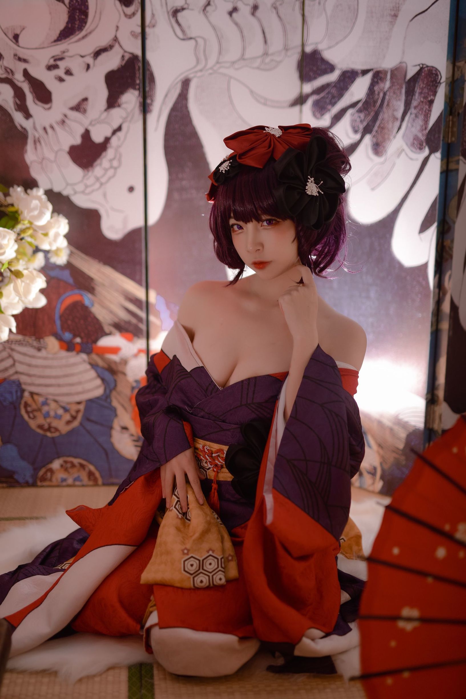 人気のコスプレイヤー 二佐 ニサ Fate 葛飾北斎