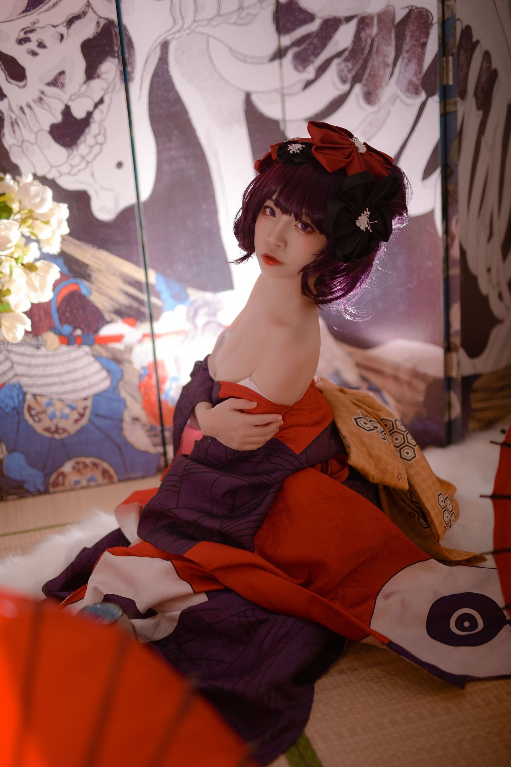 人気のコスプレイヤー 二佐 ニサ Fate 葛飾北斎