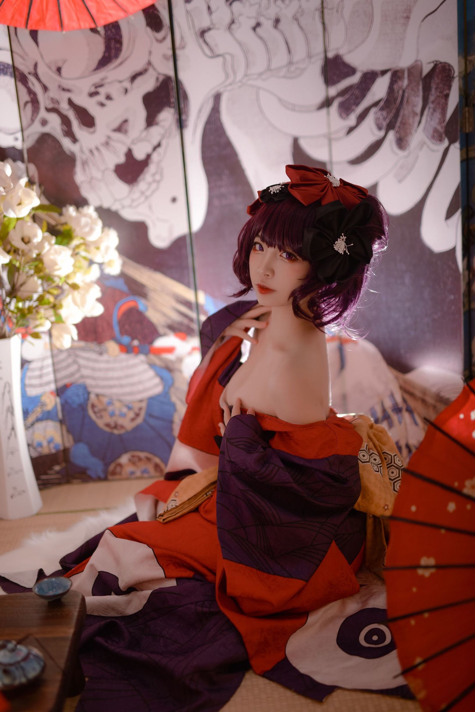 人気のコスプレイヤー 二佐 ニサ Fate 葛飾北斎