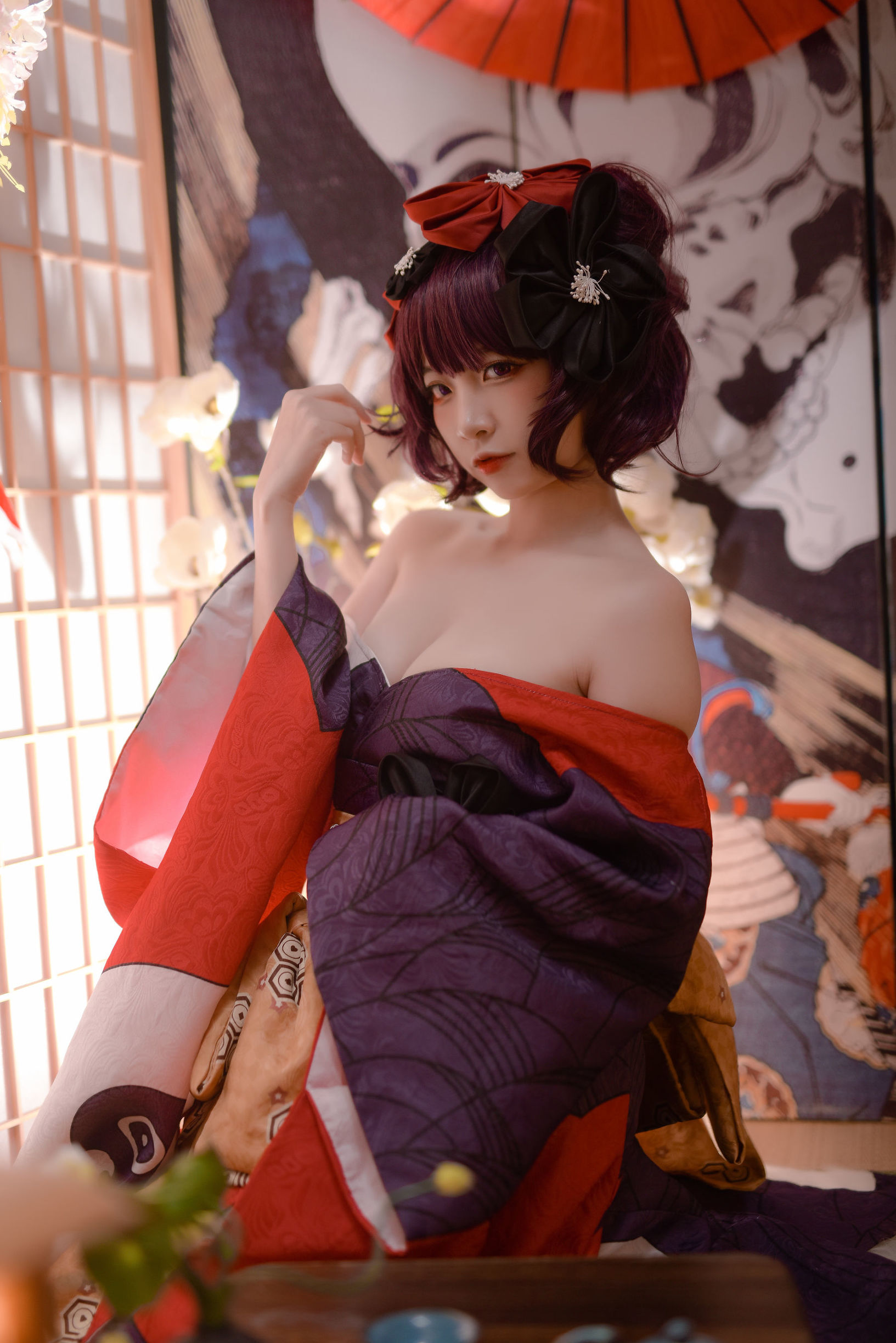 人気のコスプレイヤー 二佐 ニサ Fate 葛飾北斎