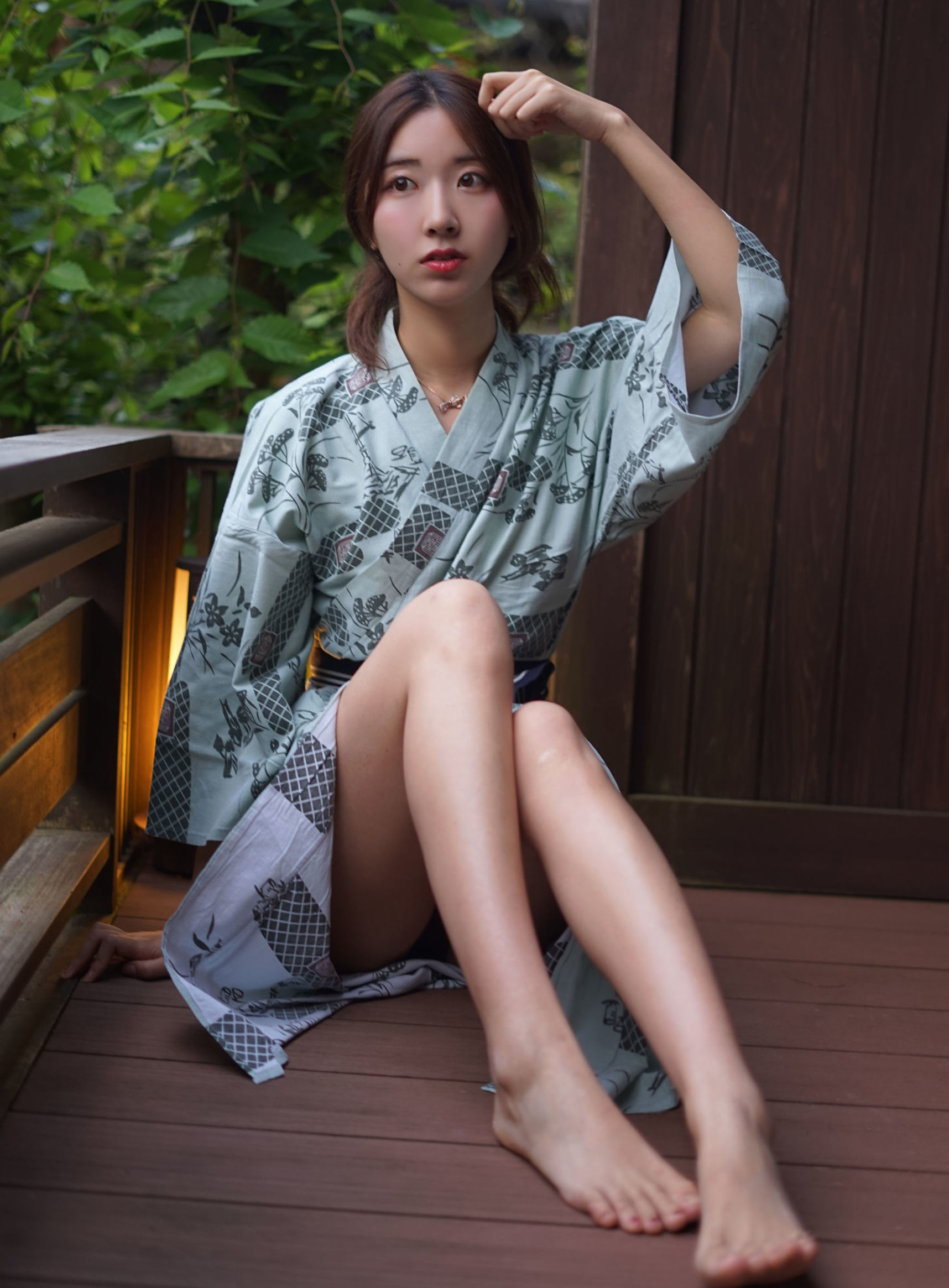 인기 코서 쿠로카와 온천 유카타