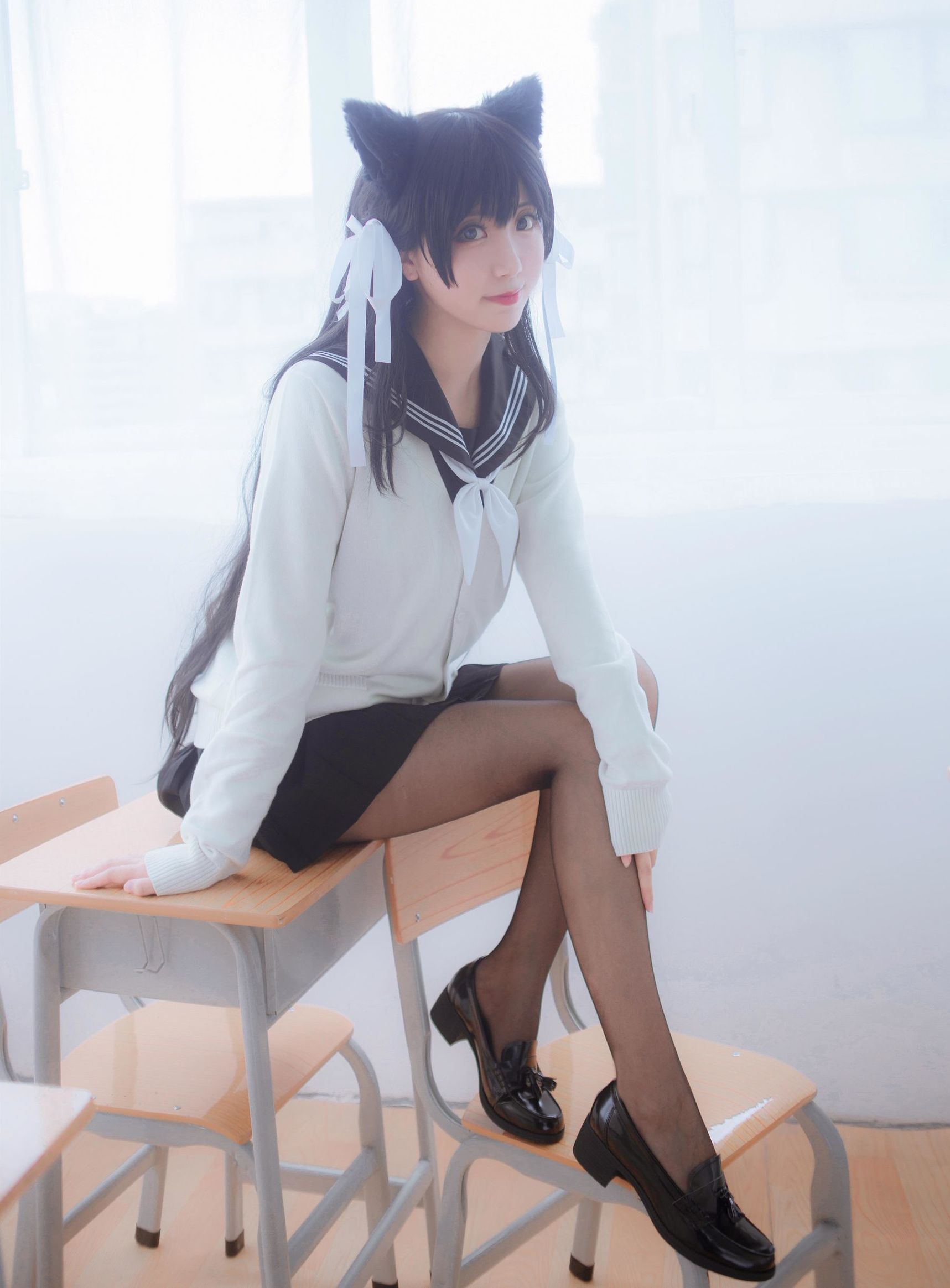 人気のコスプレイヤー 黒川 獒犬制服