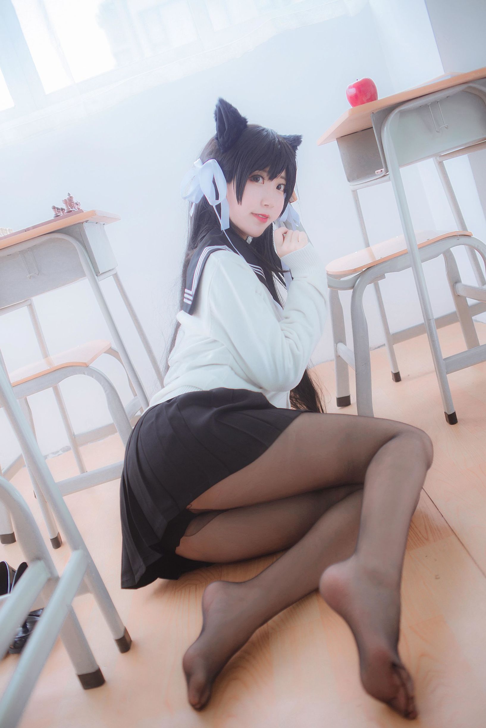 人気のコスプレイヤー 黒川 獒犬制服