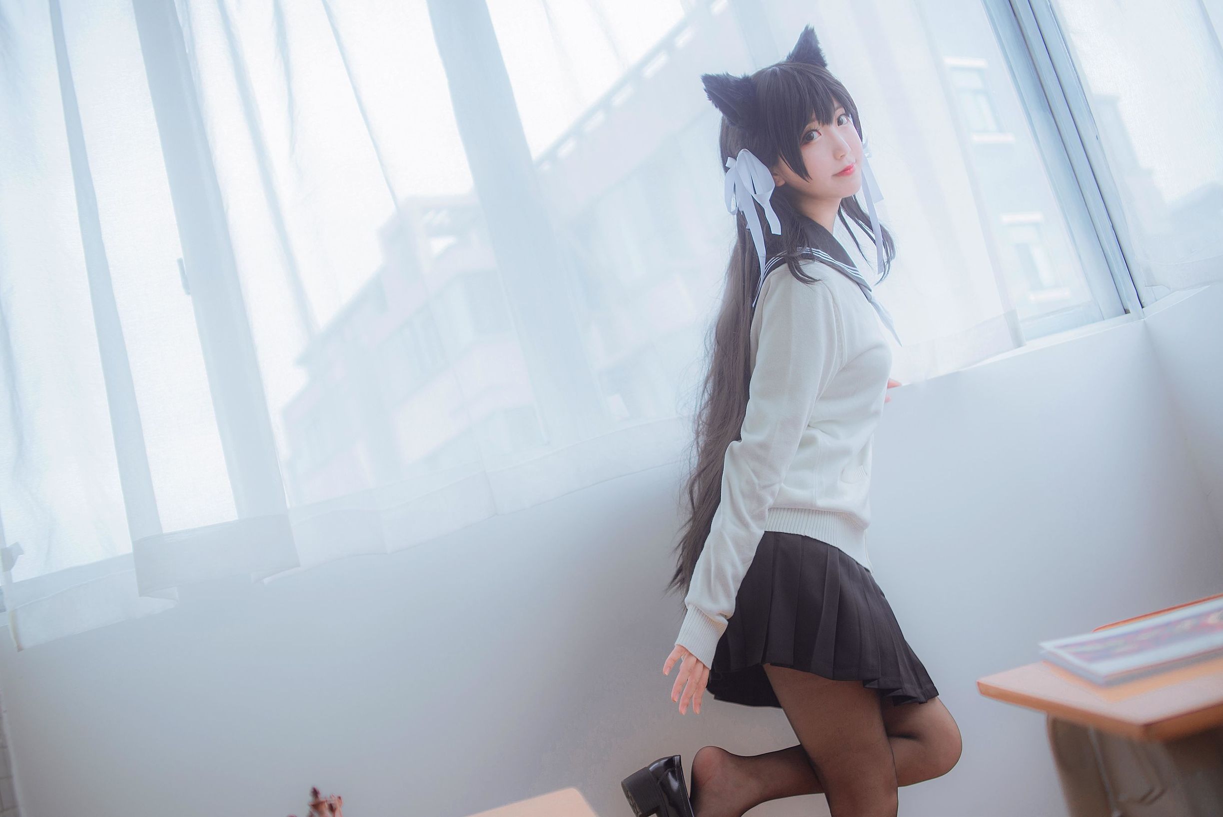 人気のコスプレイヤー 黒川 獒犬制服