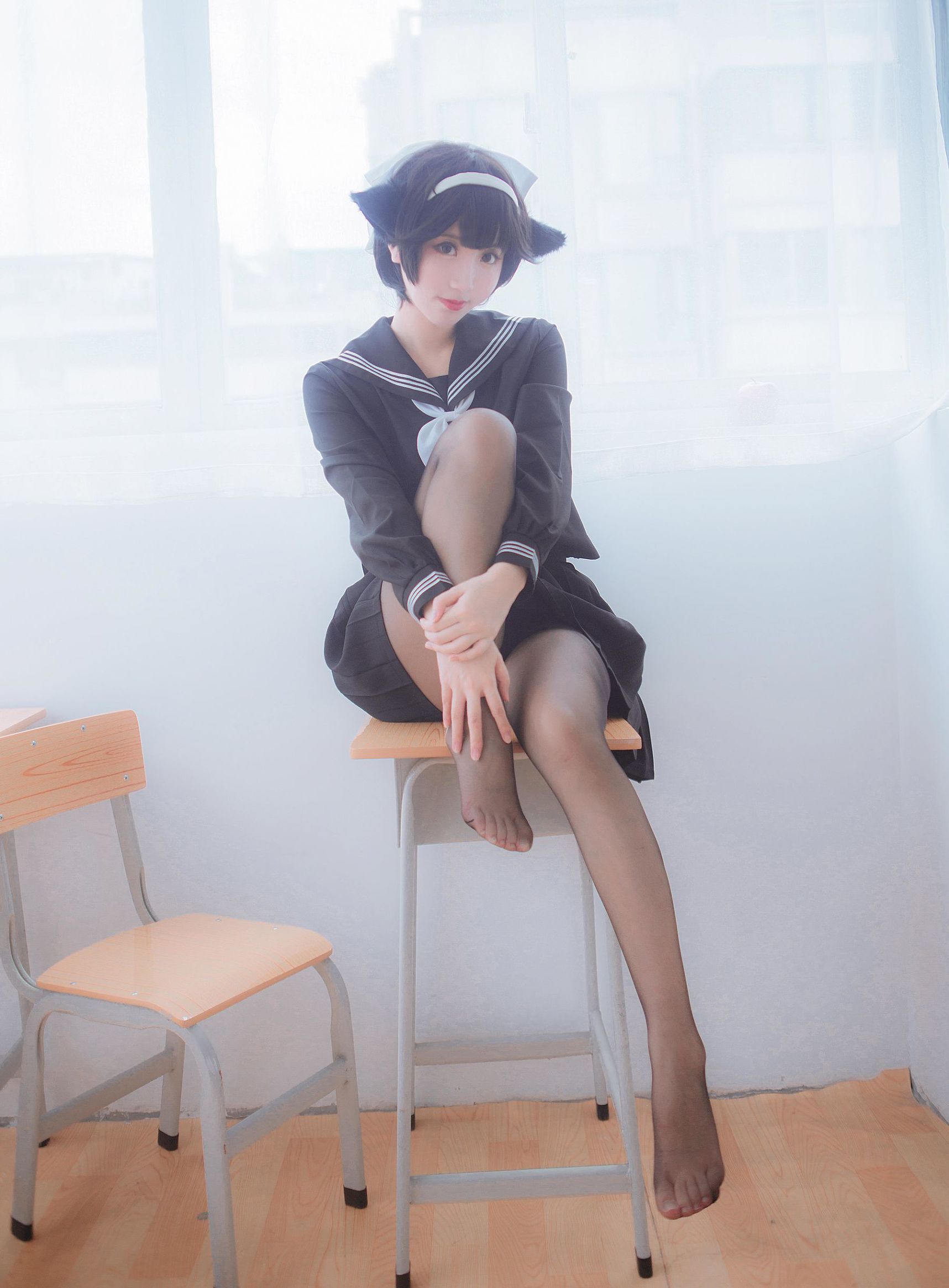 人気のコスプレイヤー 黒川 獒犬制服
