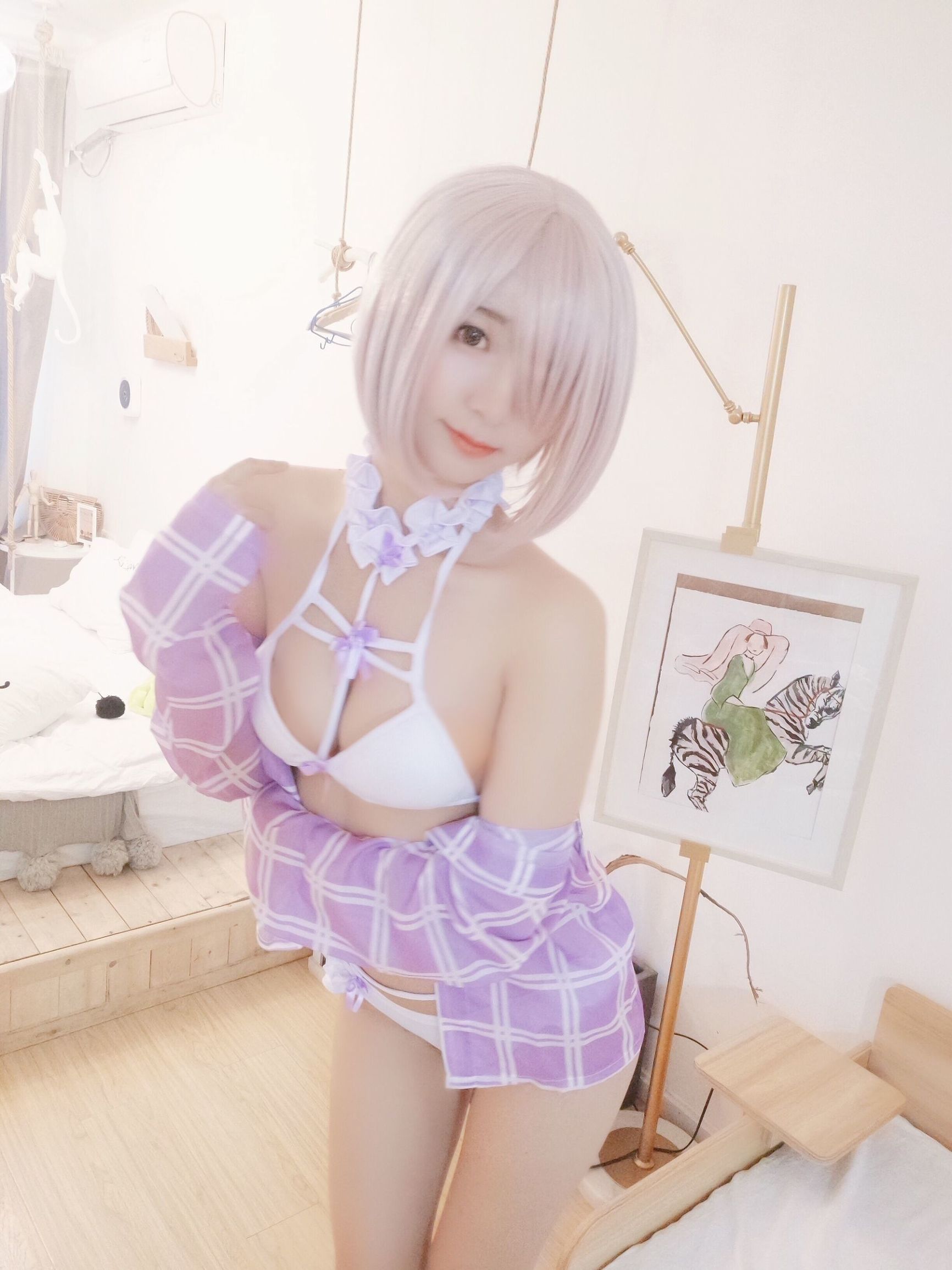 人気のコスプレイヤー 黒川 マシュ 下着