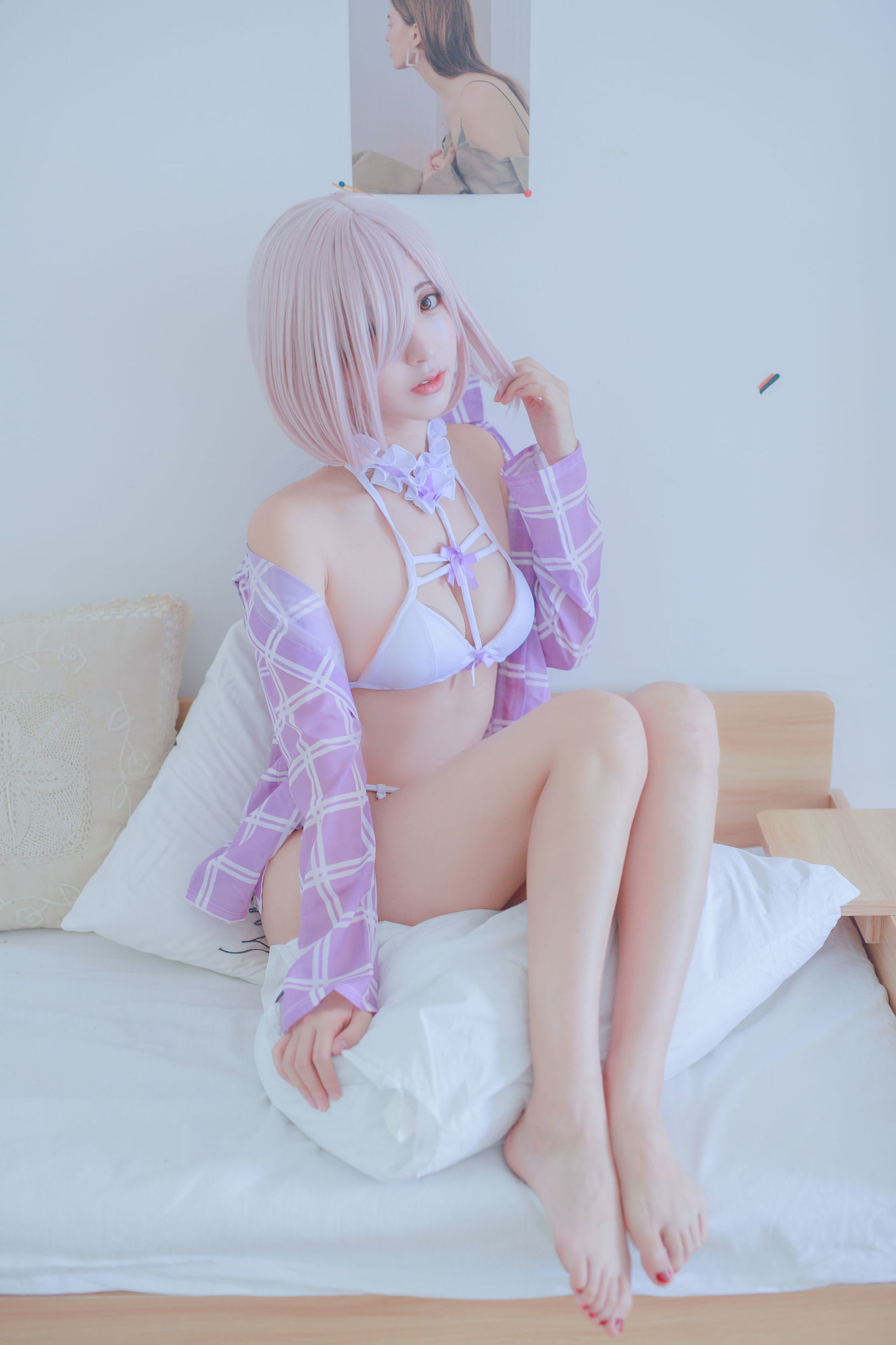 人気のコスプレイヤー 黒川 マシュ 下着