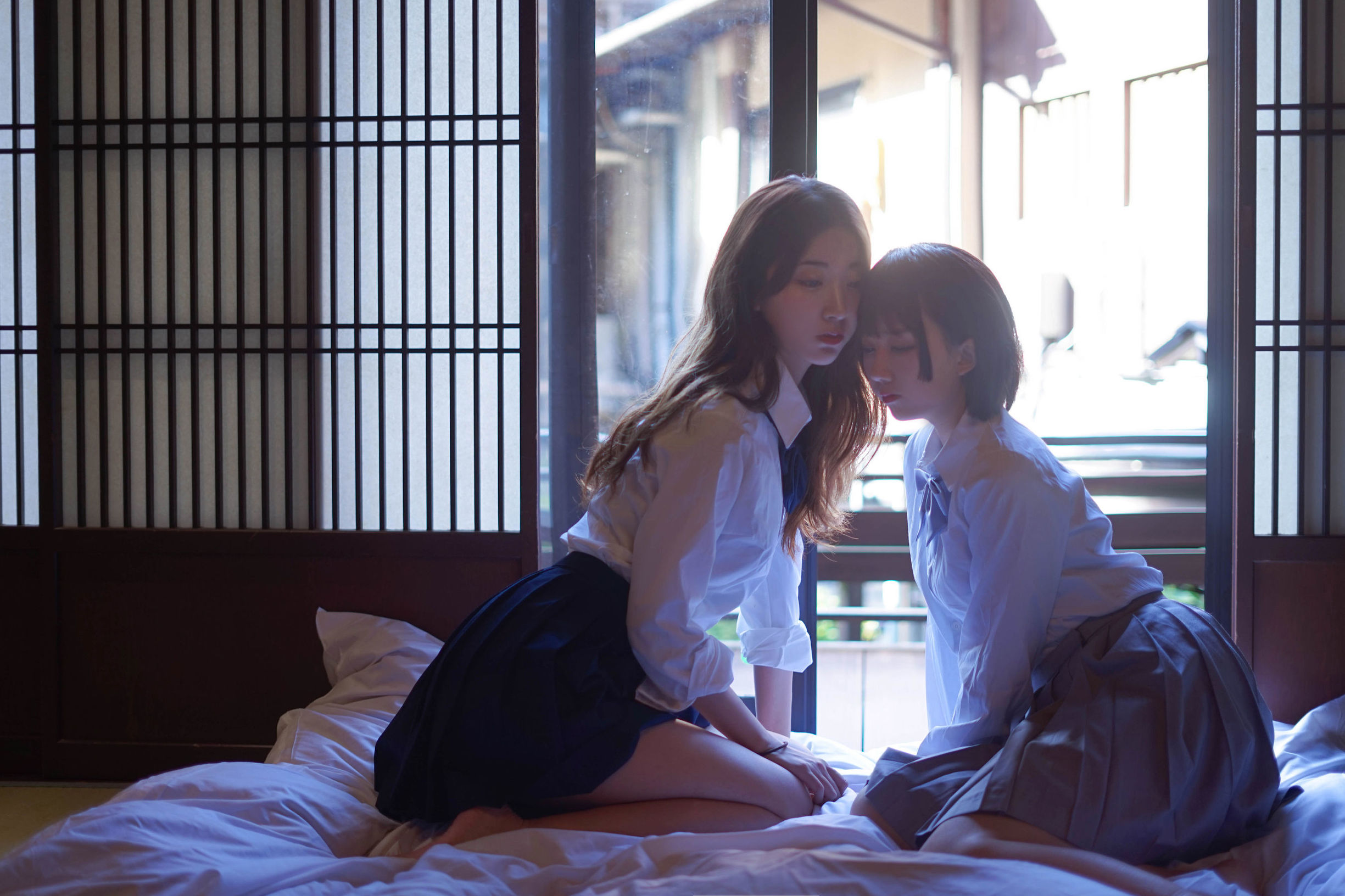 Popular Cosplayer Kurokawa & Asano Kinoko - Girl's Heart Matters 2