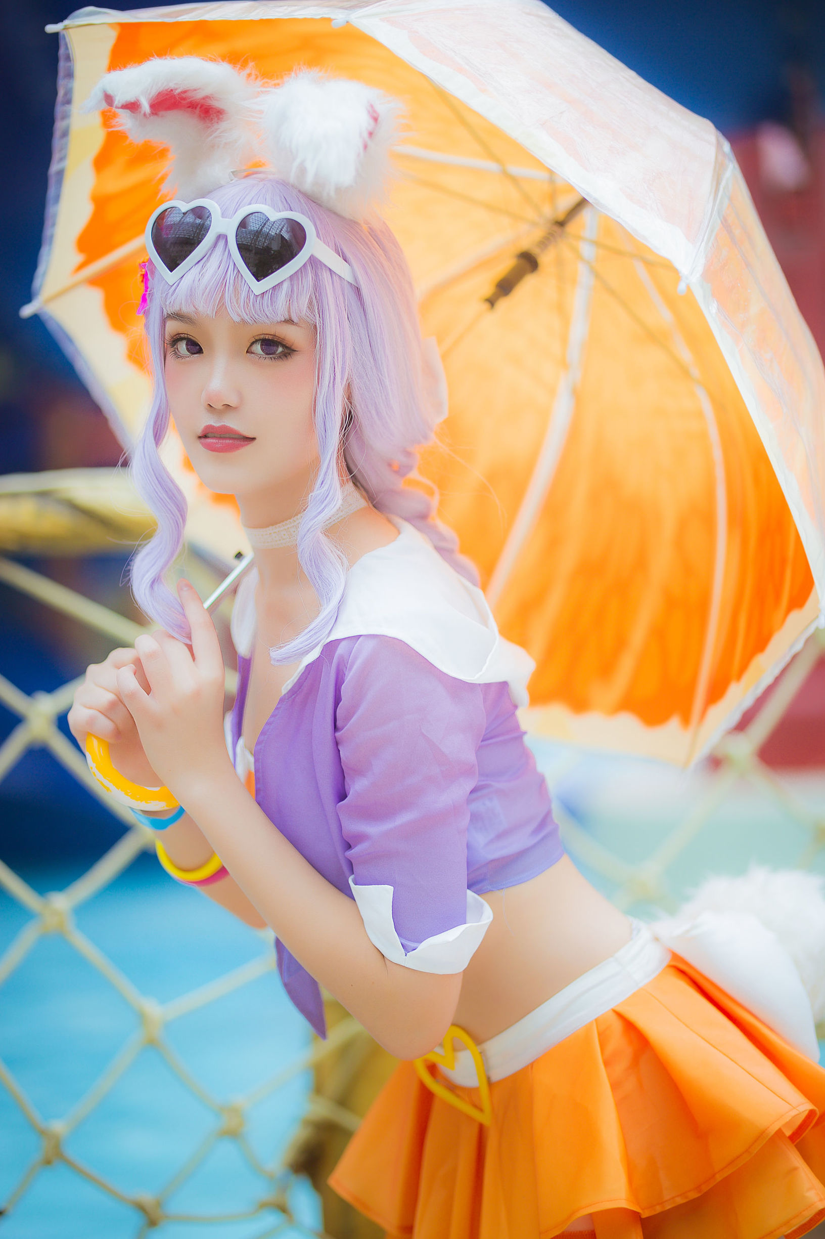 人気のコスプレイヤー 戚顧兒MIKI - 王者栄耀 公孫離 蜜桔の夏