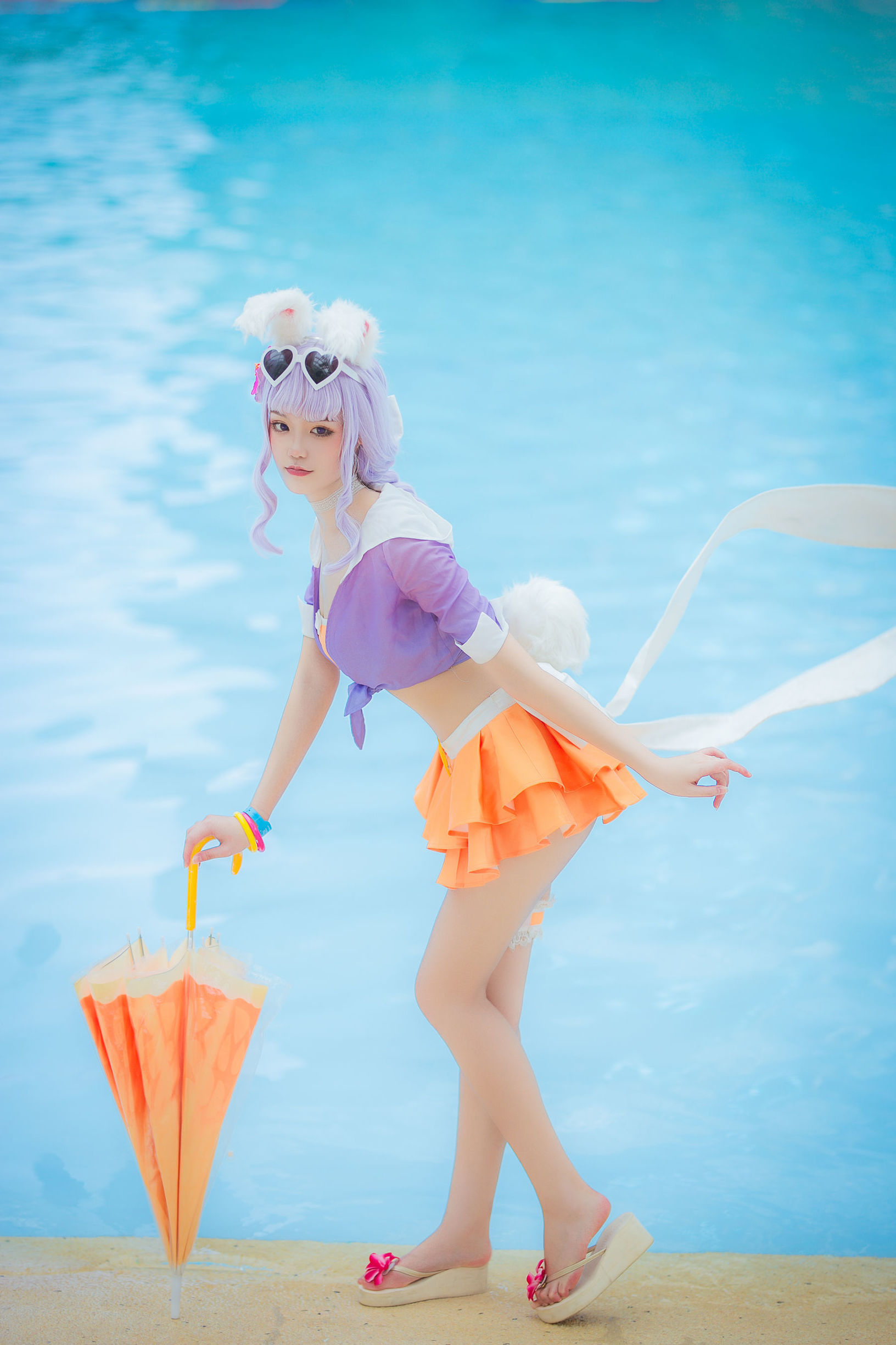 人気のコスプレイヤー 戚顧兒MIKI - 王者栄耀 公孫離 蜜桔の夏