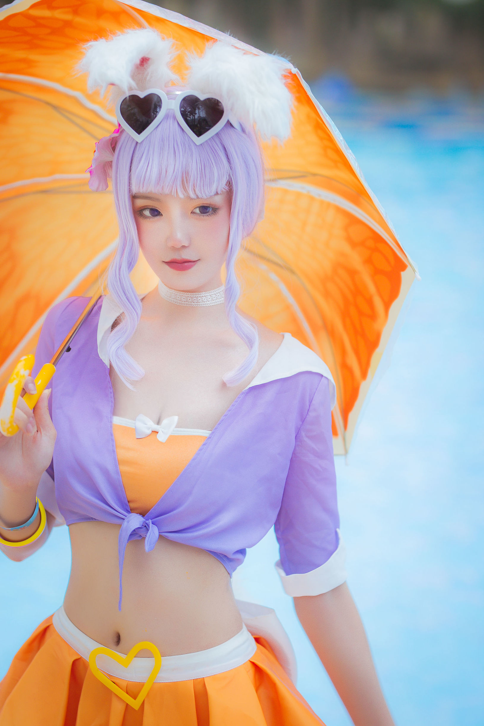 人気のコスプレイヤー 戚顧兒MIKI - 王者栄耀 公孫離 蜜桔の夏