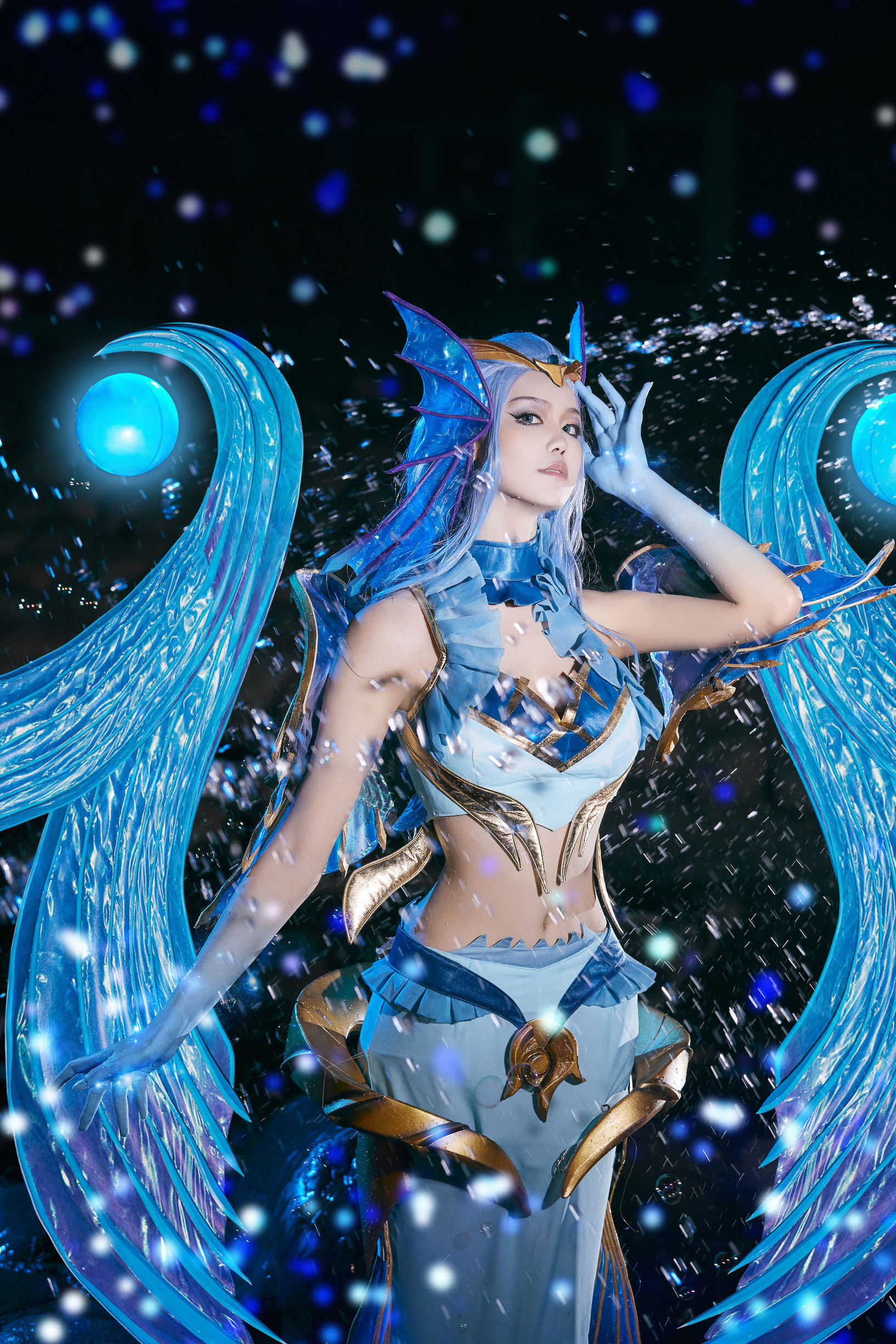 人氣coser戚顧兒MIKI 王者榮耀 武則天海洋之心