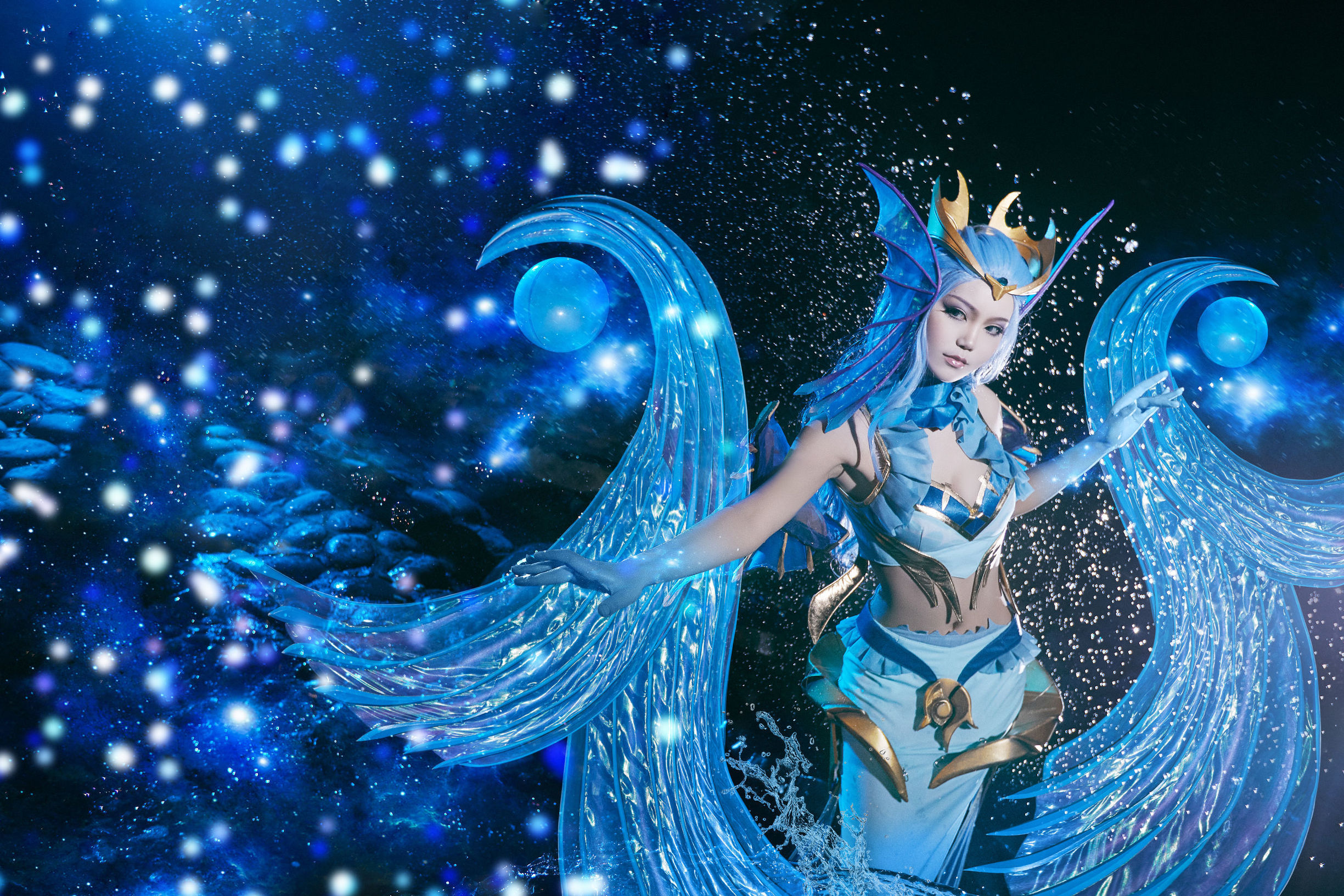 人氣coser戚顧兒MIKI 王者榮耀 武則天海洋之心