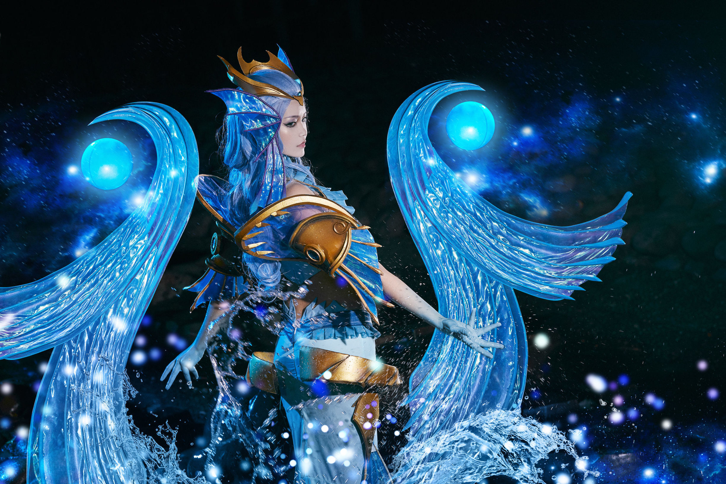人氣coser戚顧兒MIKI 王者榮耀 武則天海洋之心